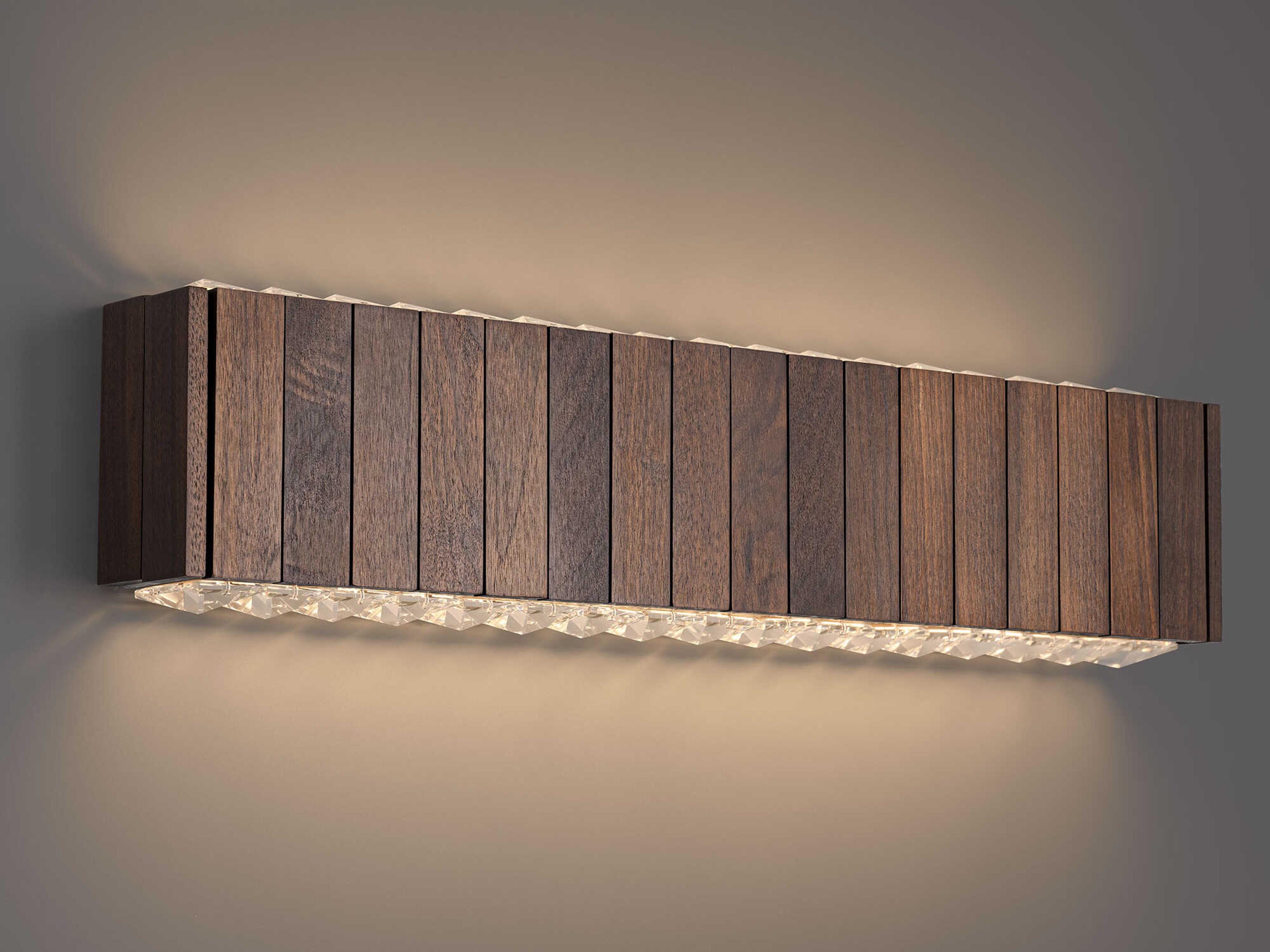 Schonbek Andean Smokey Walnut Brown Vanity Light