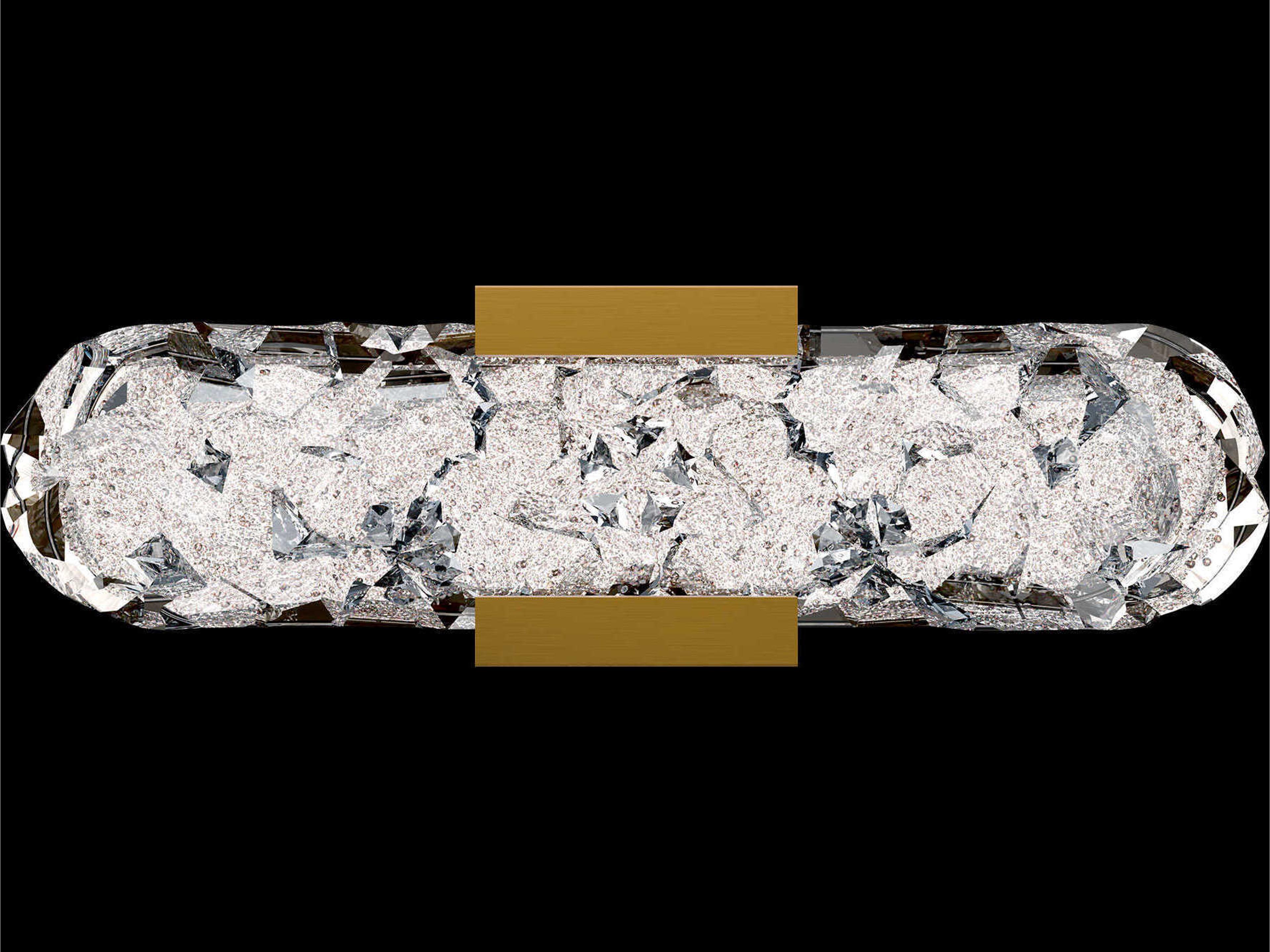 Bramble Aged Brass Vanity Light