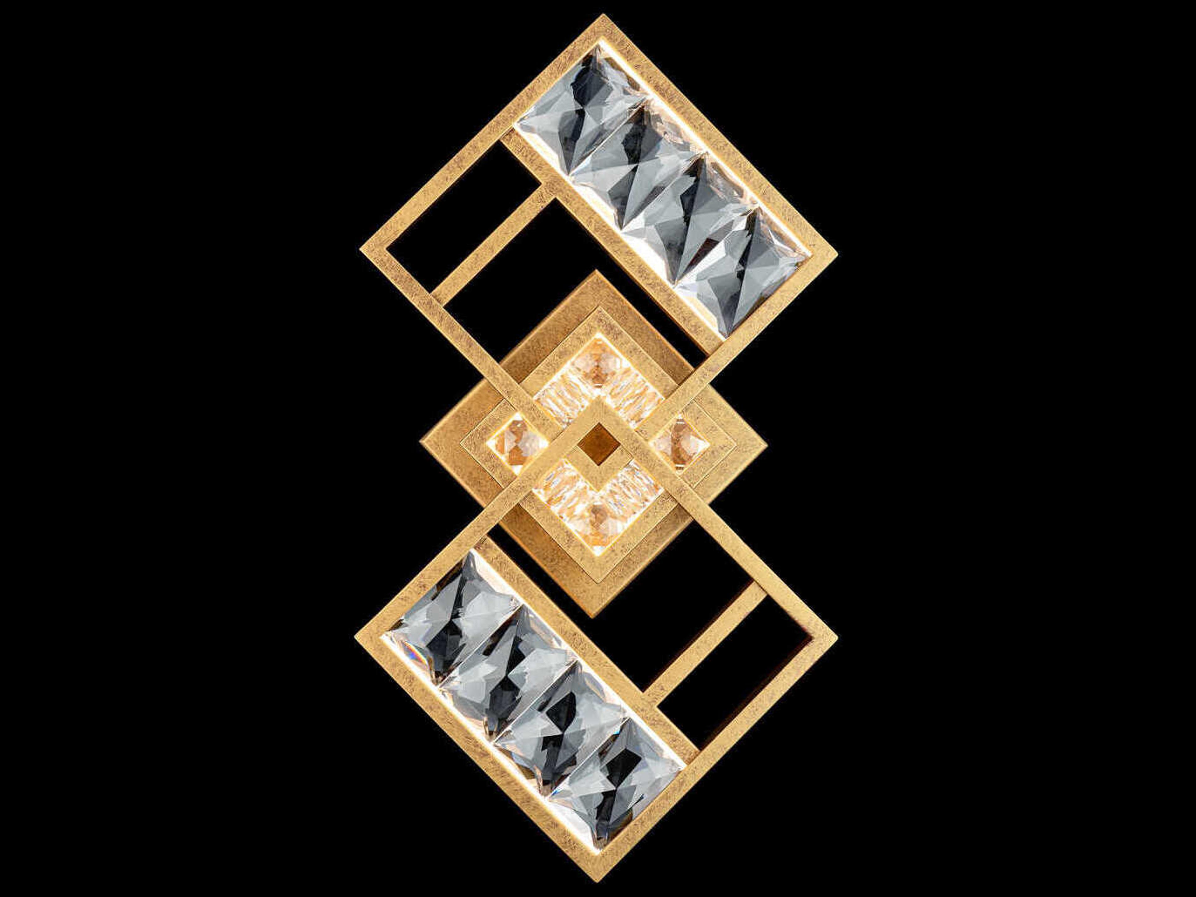 Diamonta French Gold Wall Sconce