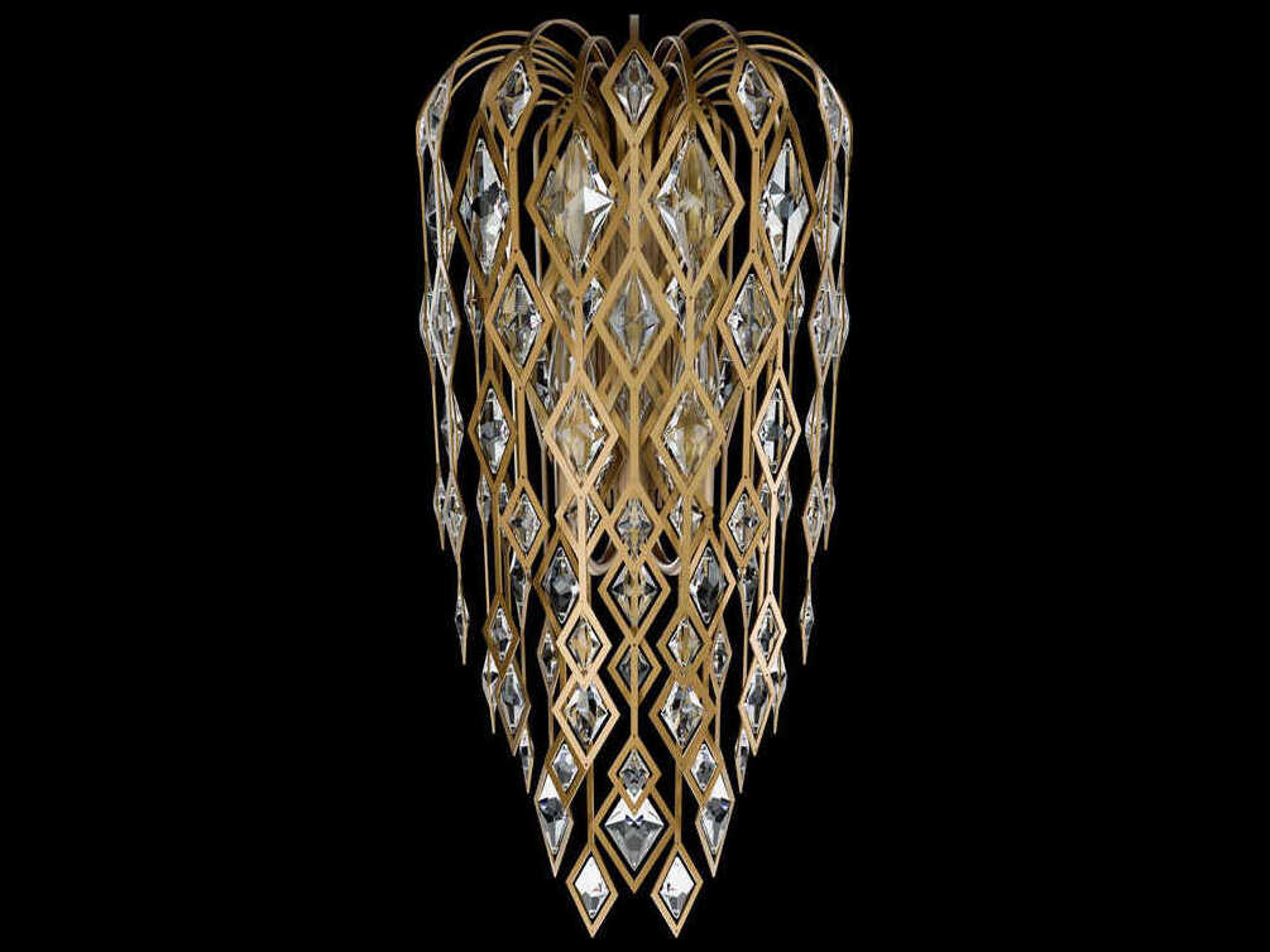 Laureline 2-Light Brass Wall Sconce