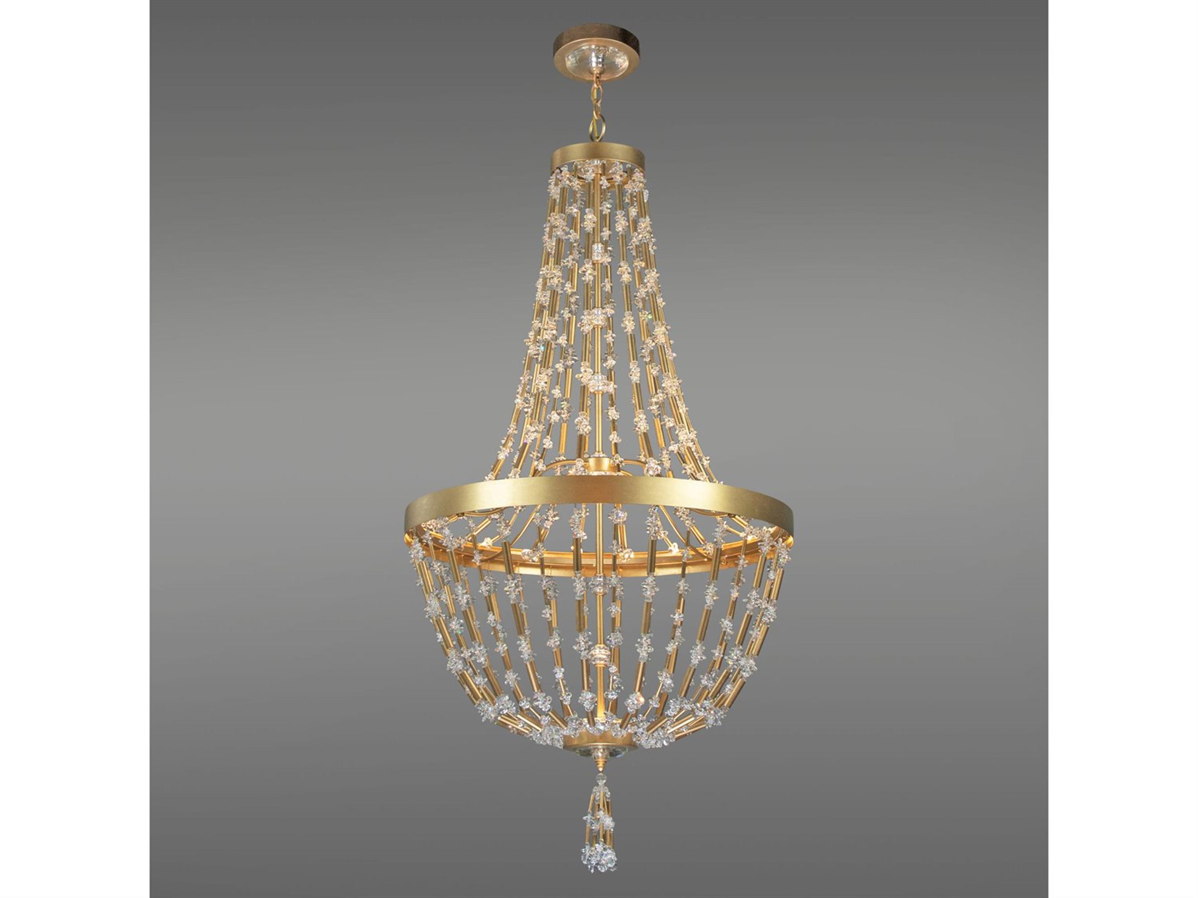 Schonbek Bali 1-Light Heirloom Gold Crystal LED Pendant