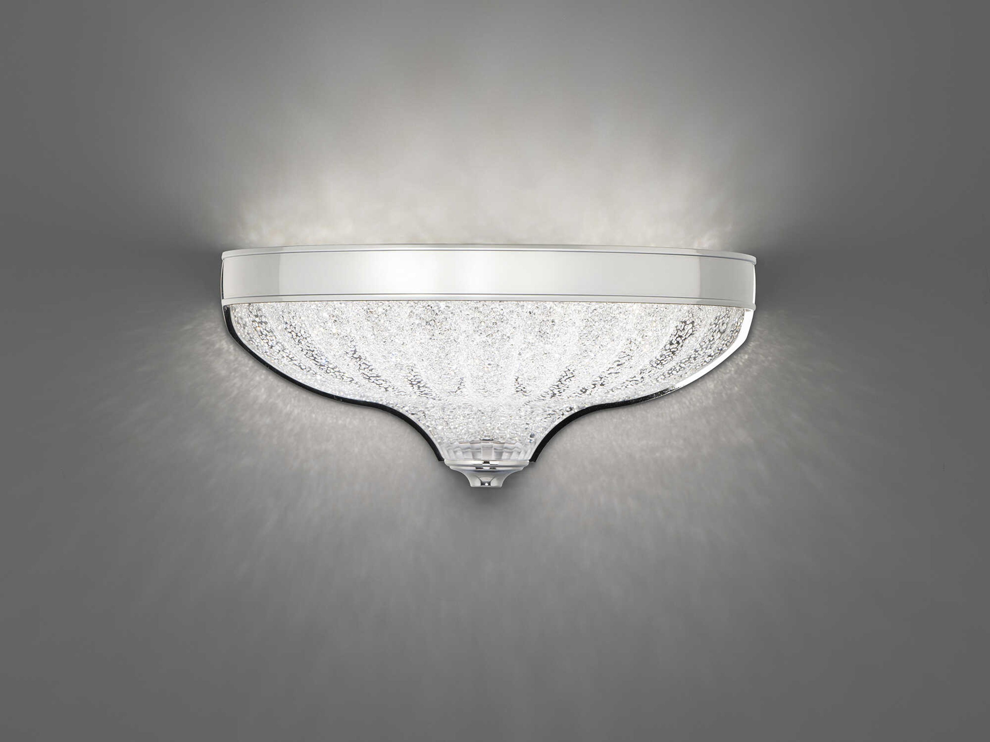 Schonbek Roma Polished Chrome Wall Sconce