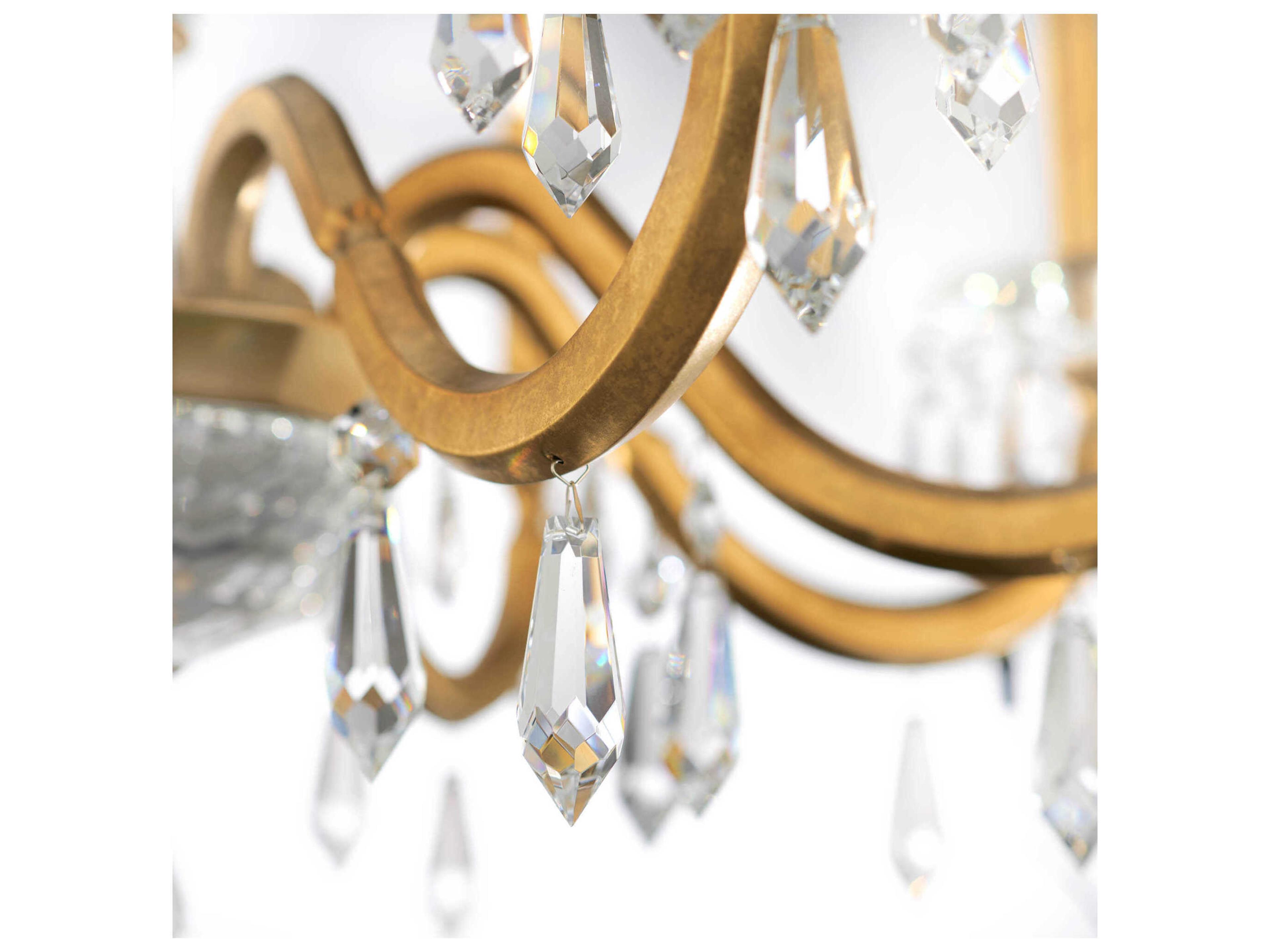 Schonbek Napoli 8-Light Candelabra Chandelier
