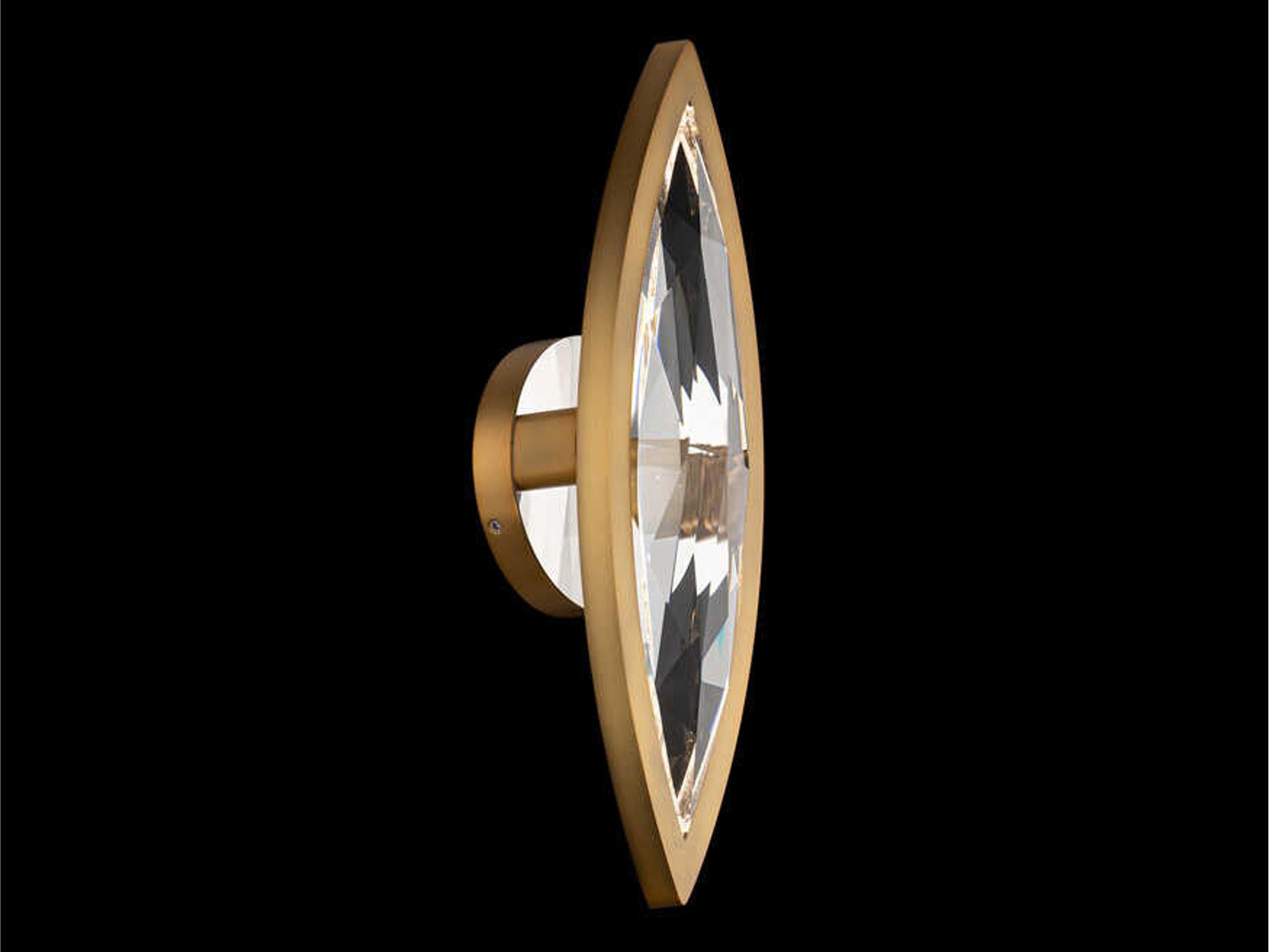 Schonbek Marchesa Aged Brass Wall Sconce