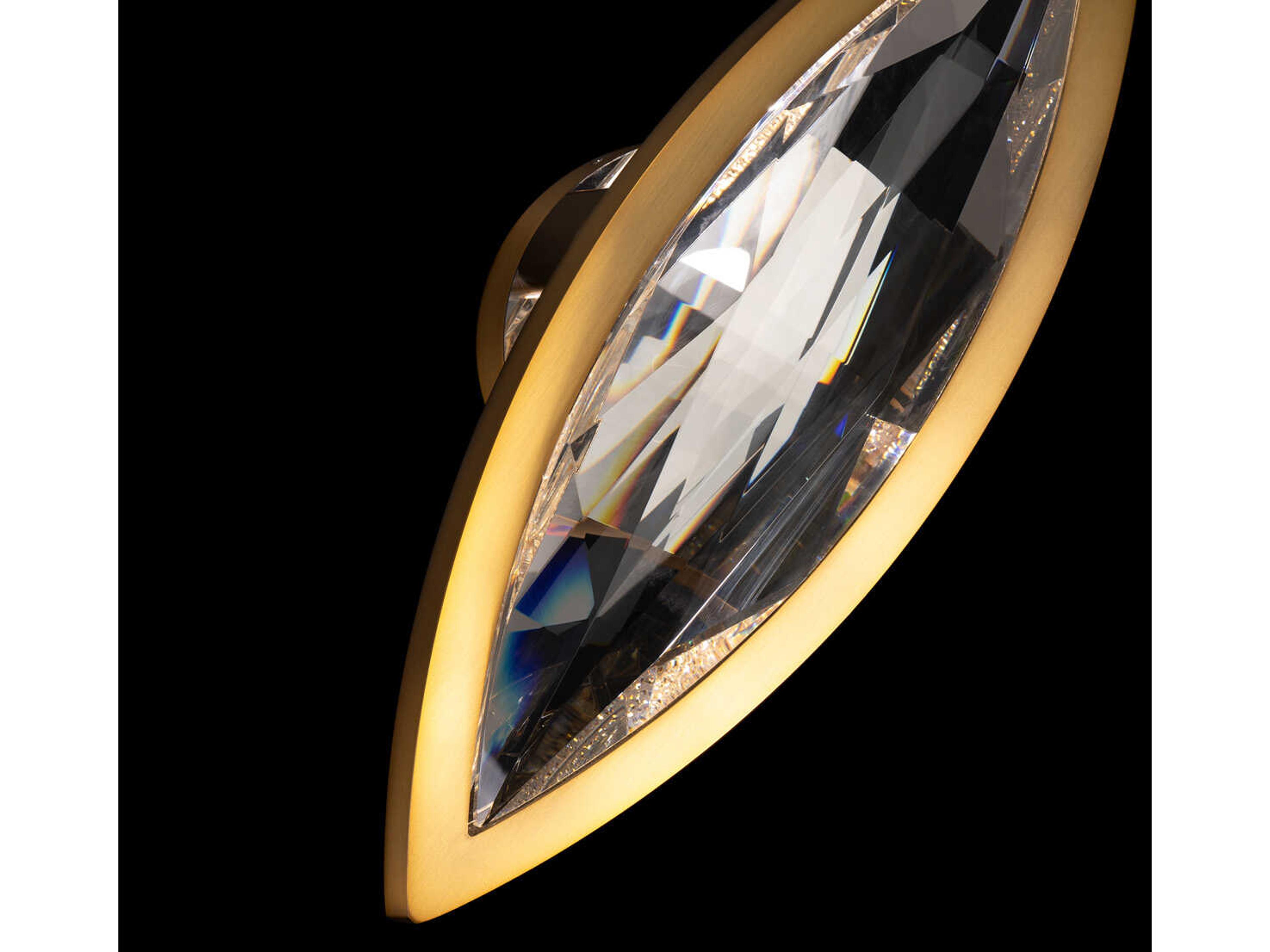 Schonbek Marchesa Aged Brass Wall Sconce