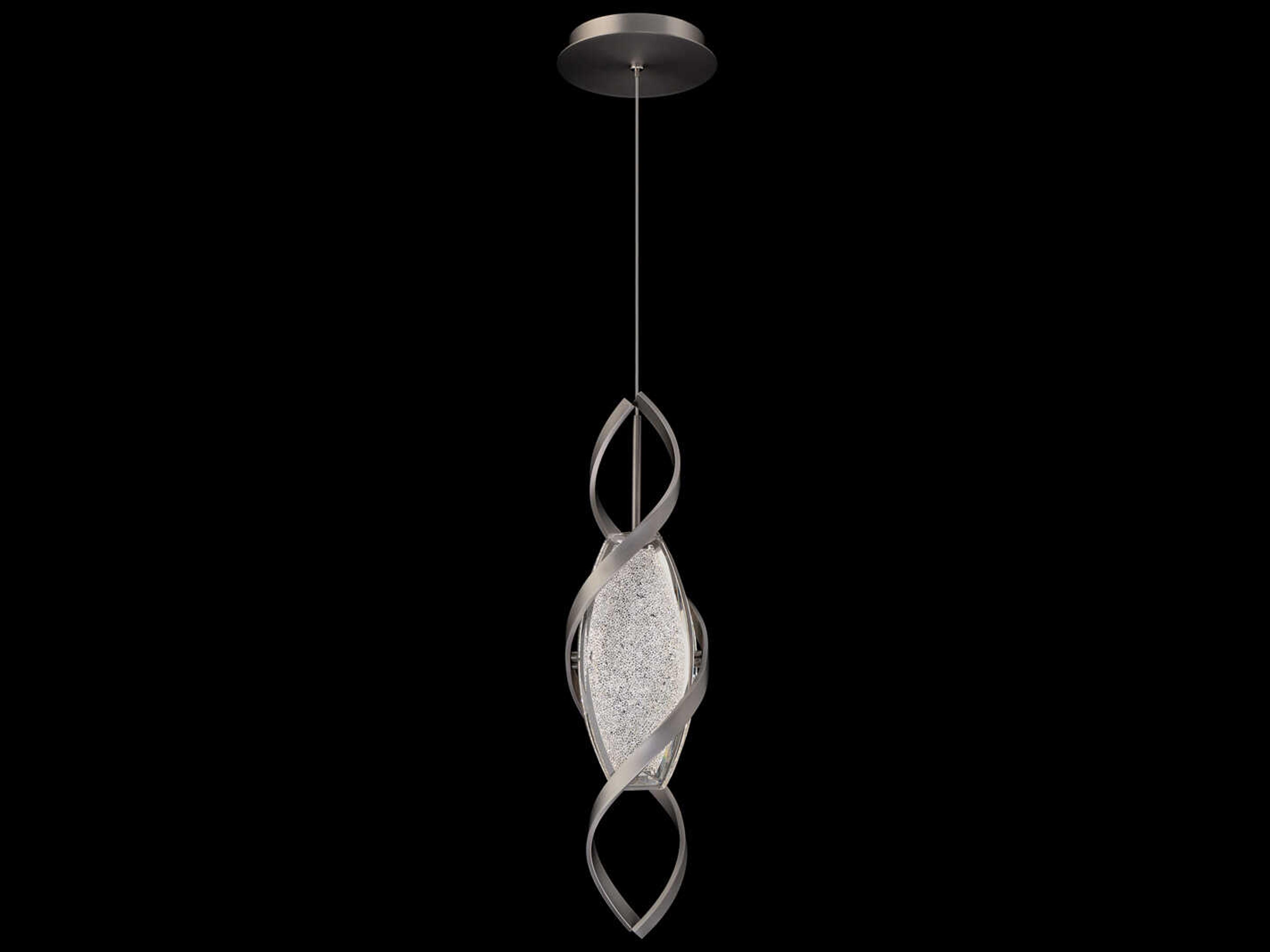 Bijoux Brushed Nickel Mini Pendant