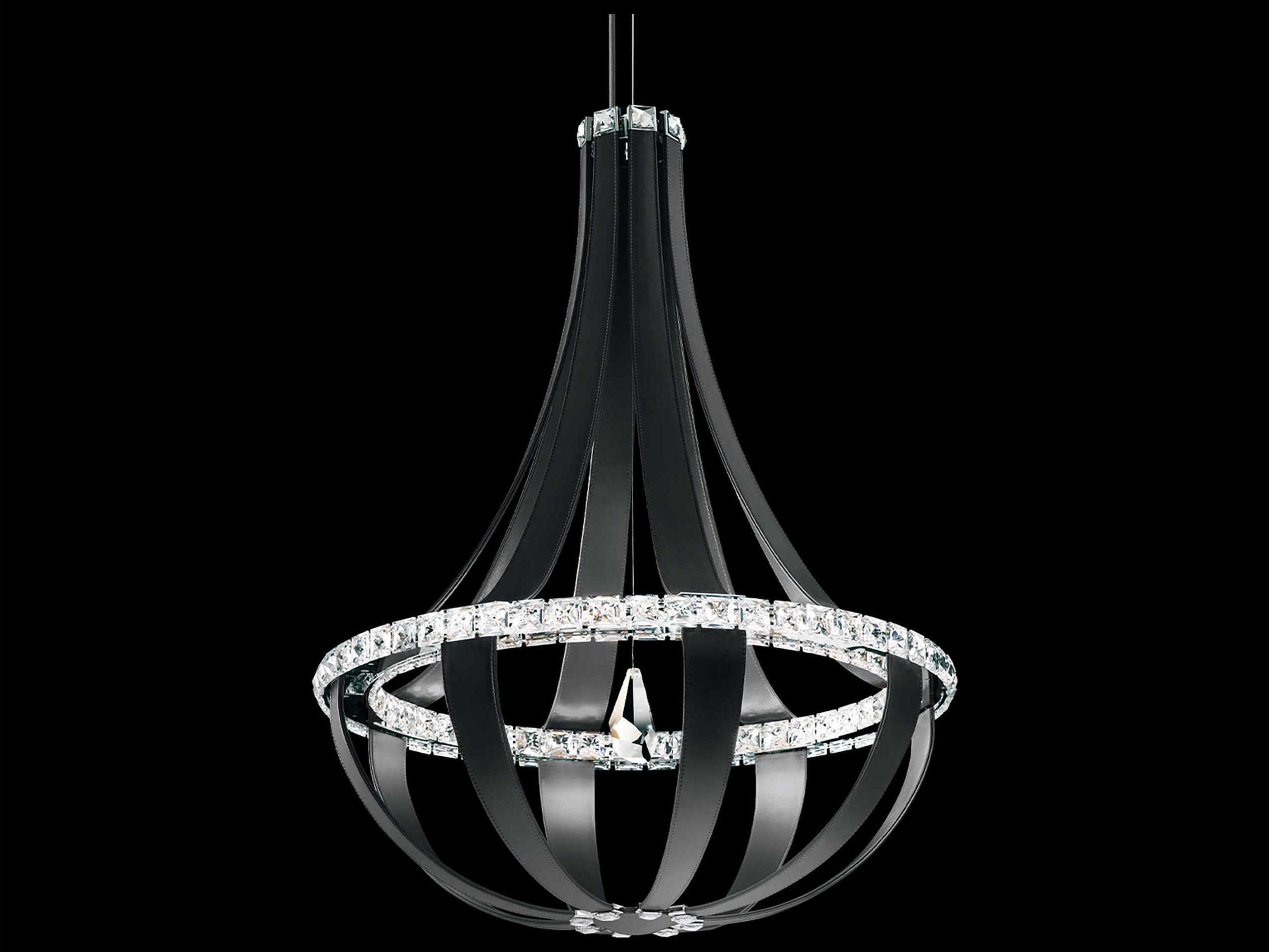 Schonbek Crystal Empire 16-Light6-Light Brown LED Geometric Pendant