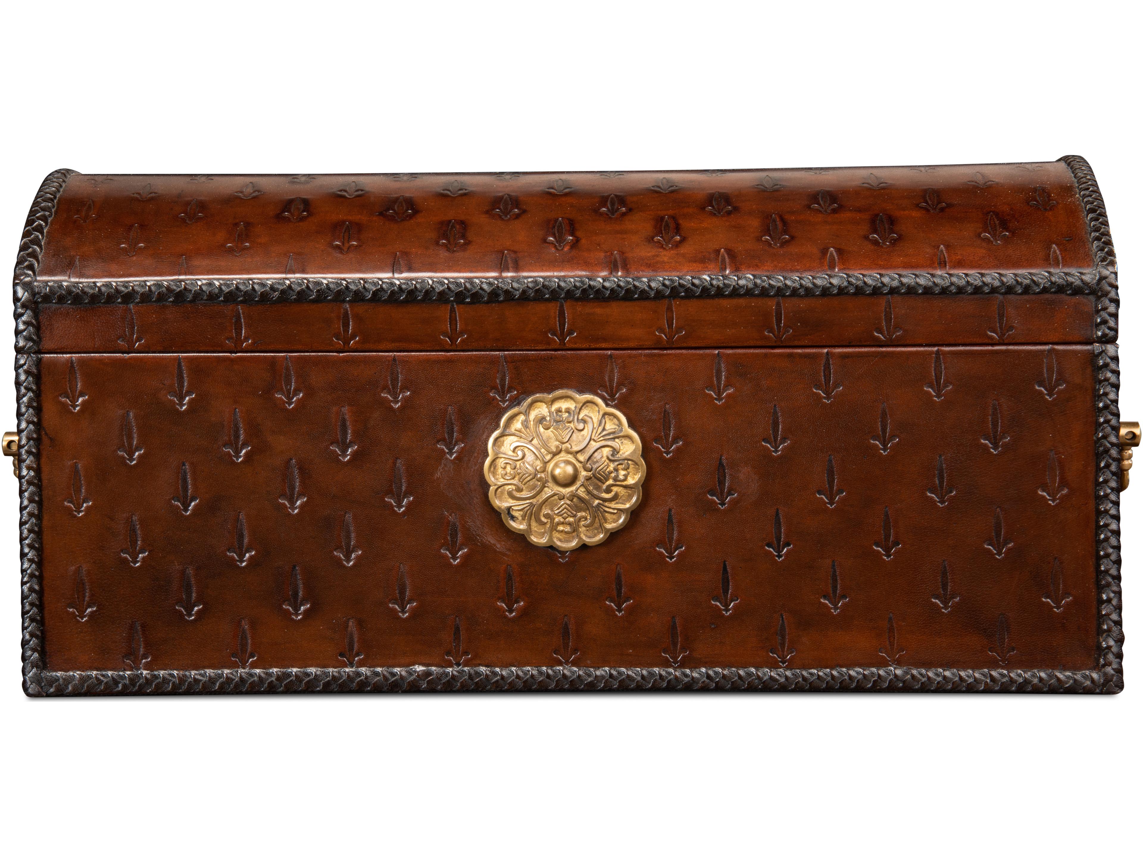 Sarreid Ltd Baron's Leather Box