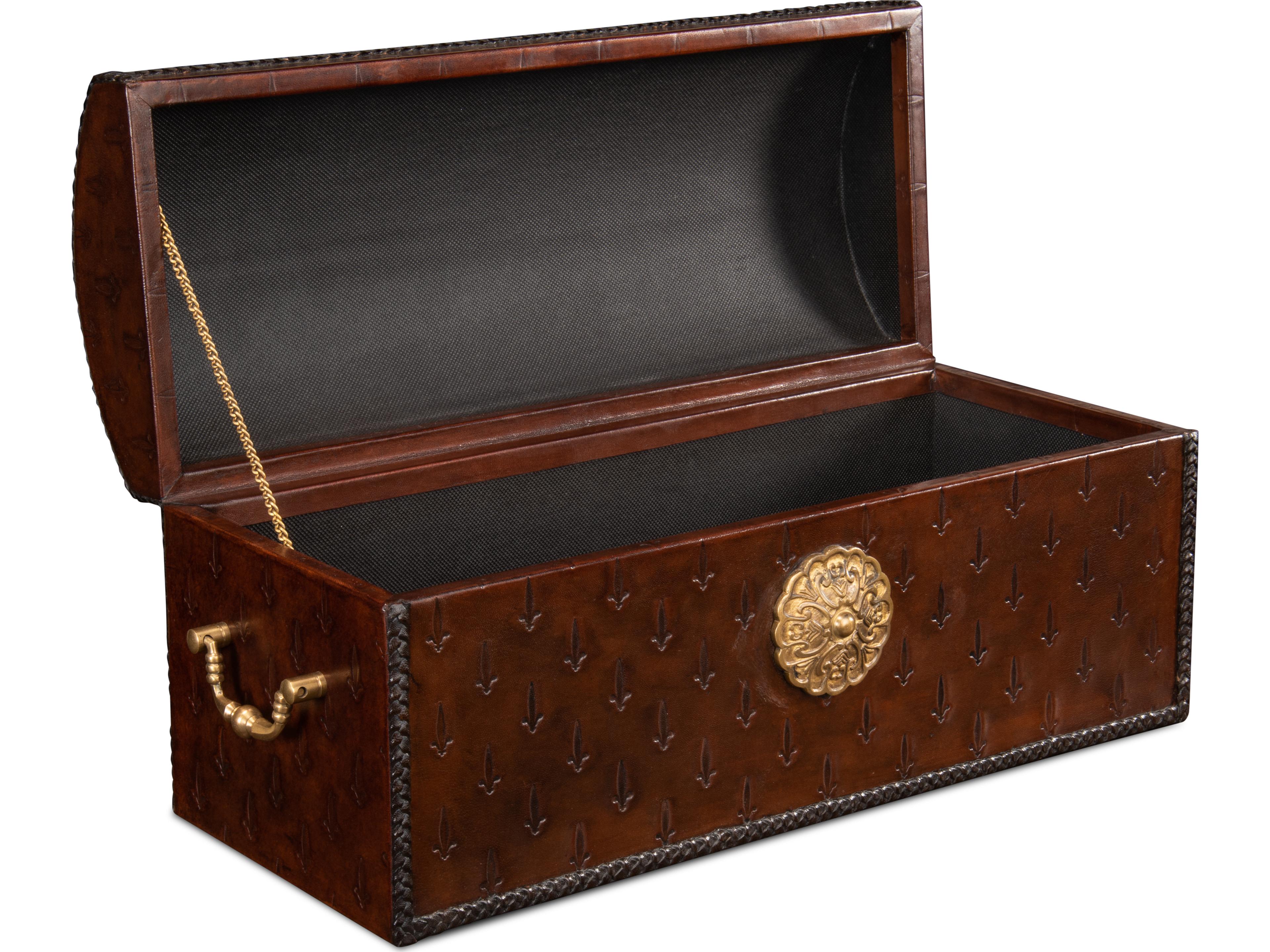Sarreid Ltd Baron's Leather Box