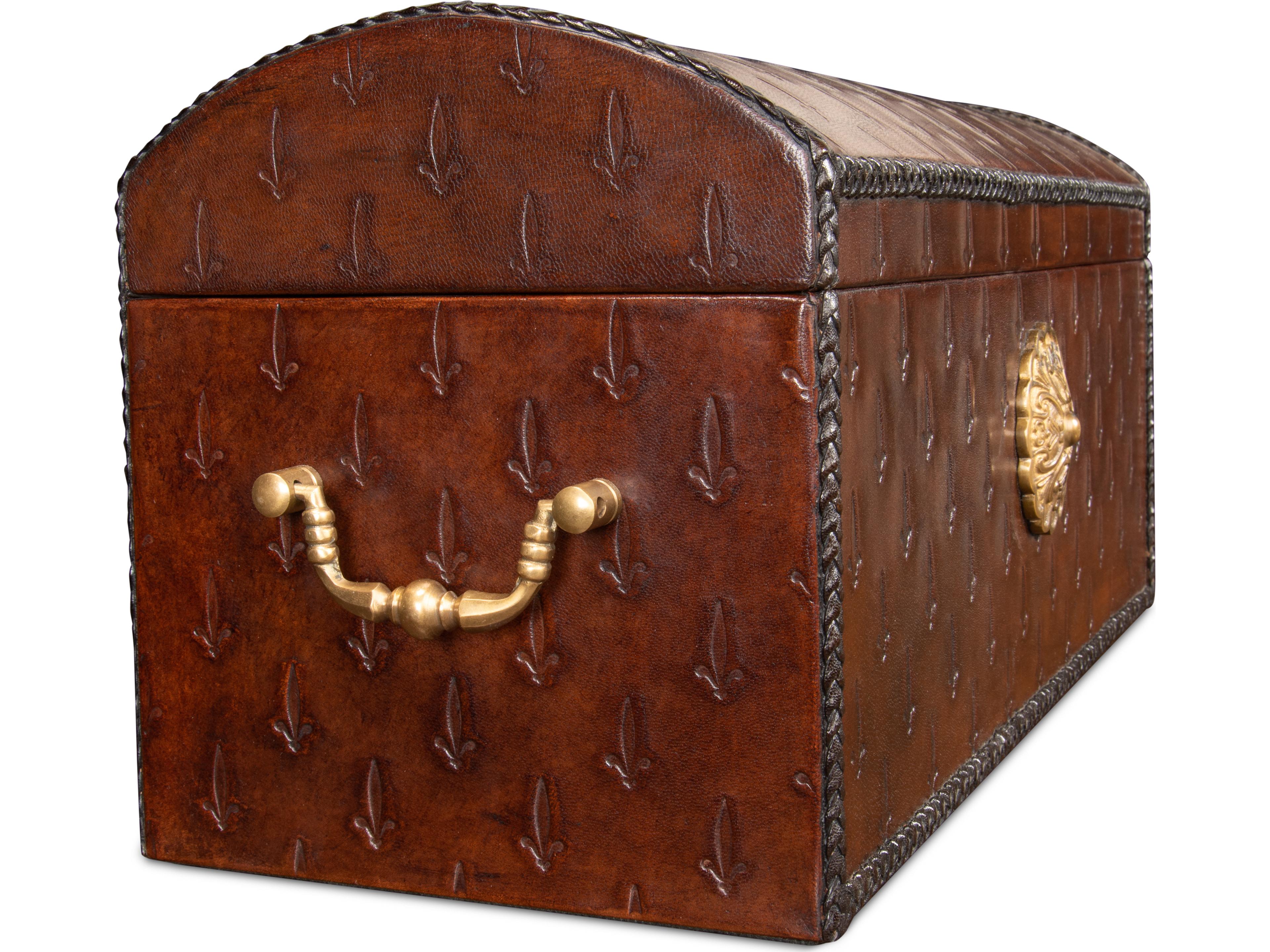 Sarreid Ltd Baron's Leather Box