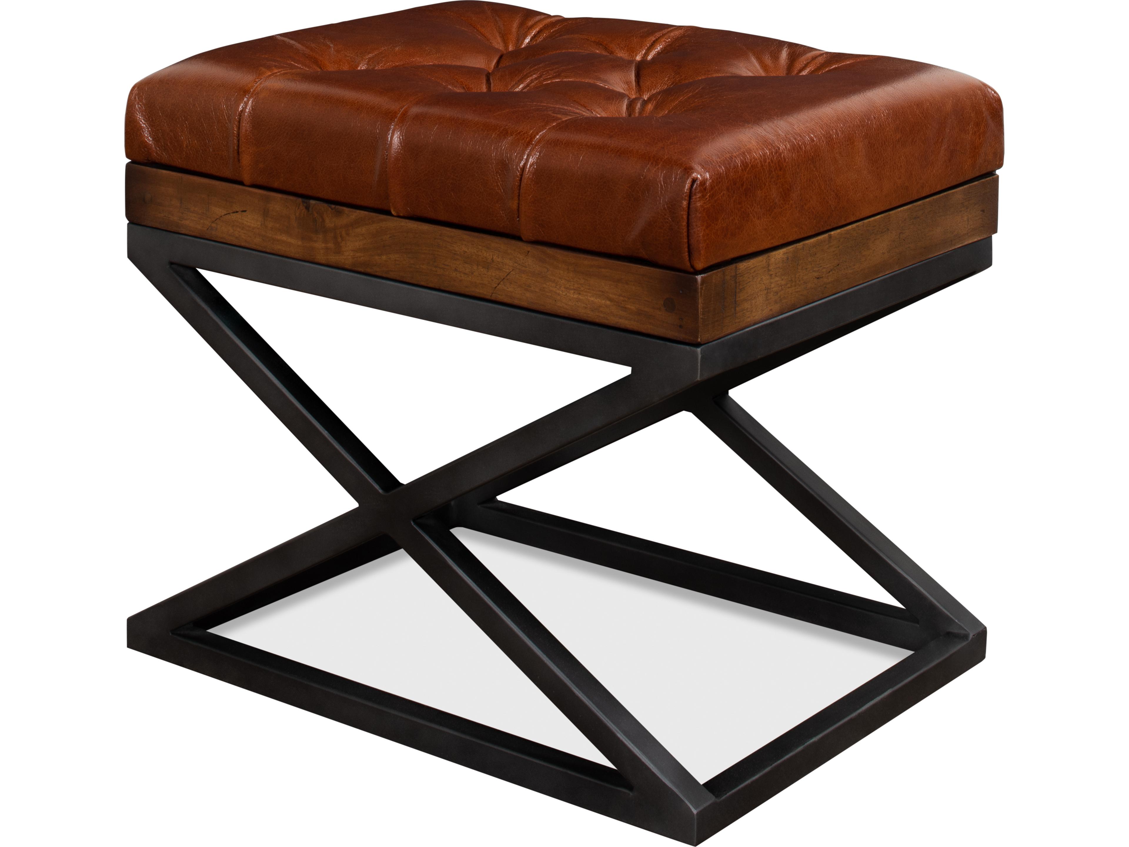 Leather Cushion Bench