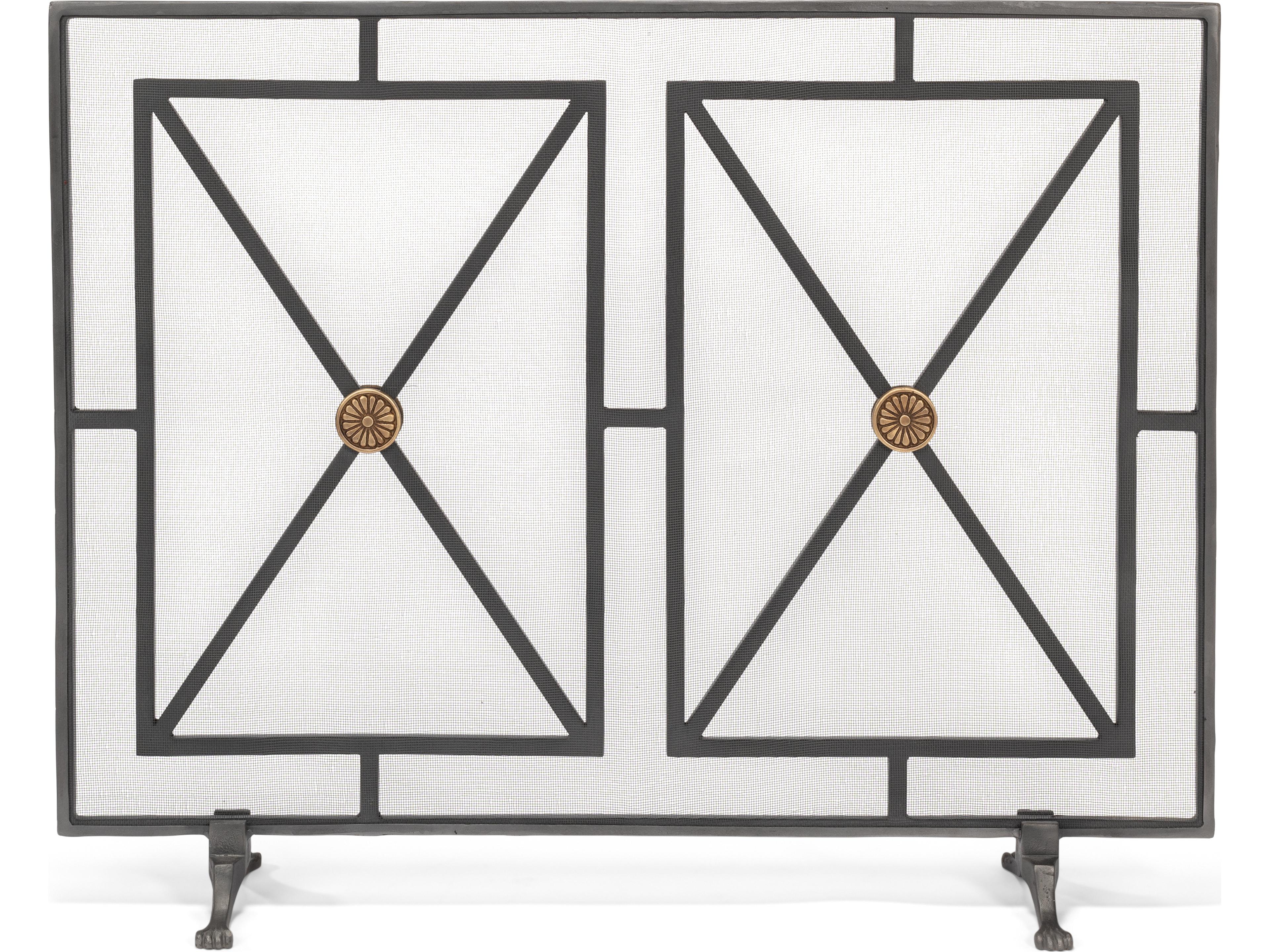 Sarreid Ltd Paneled Firescreen