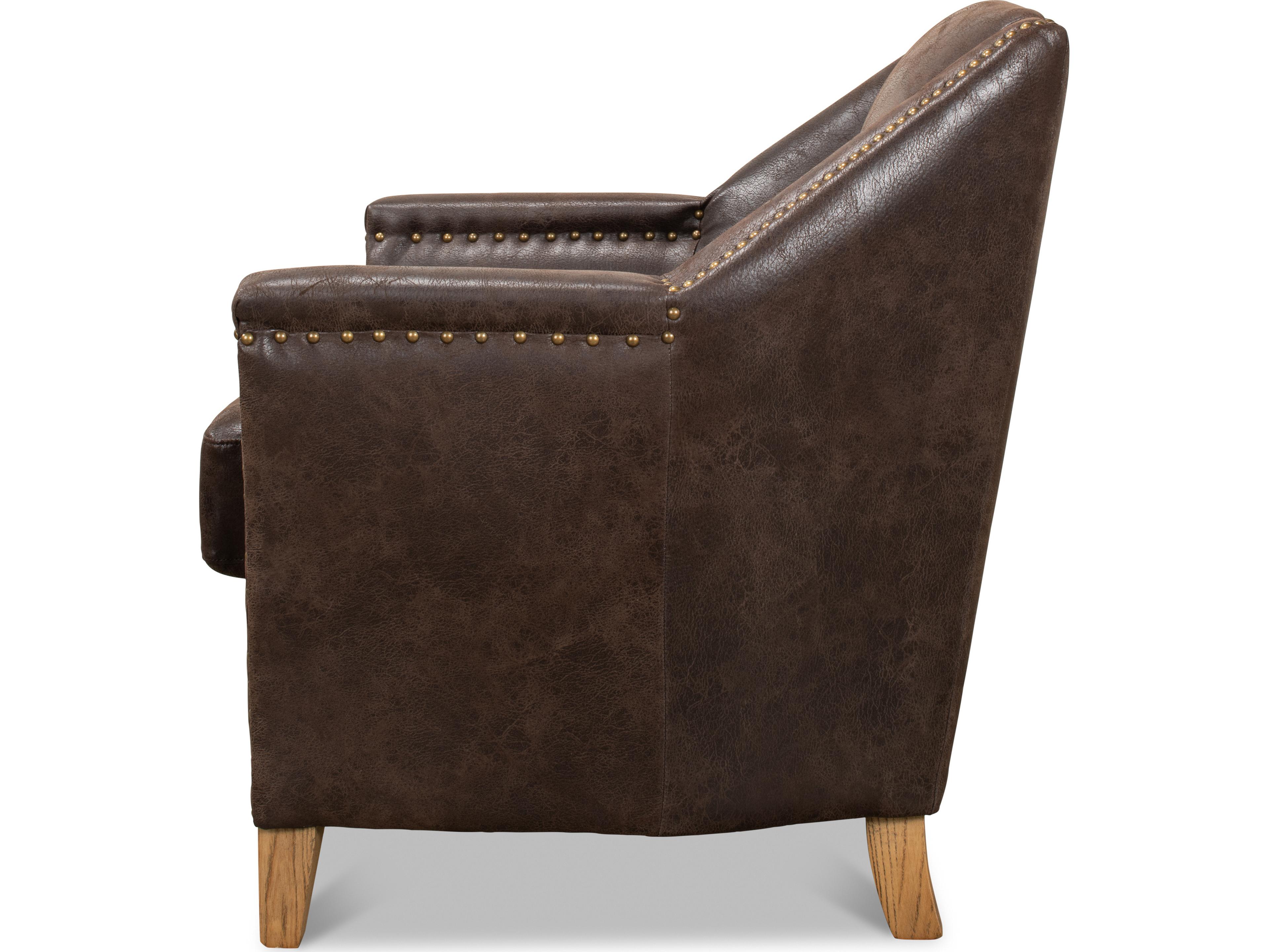 Sarreid Ltd Granville Leather Chair