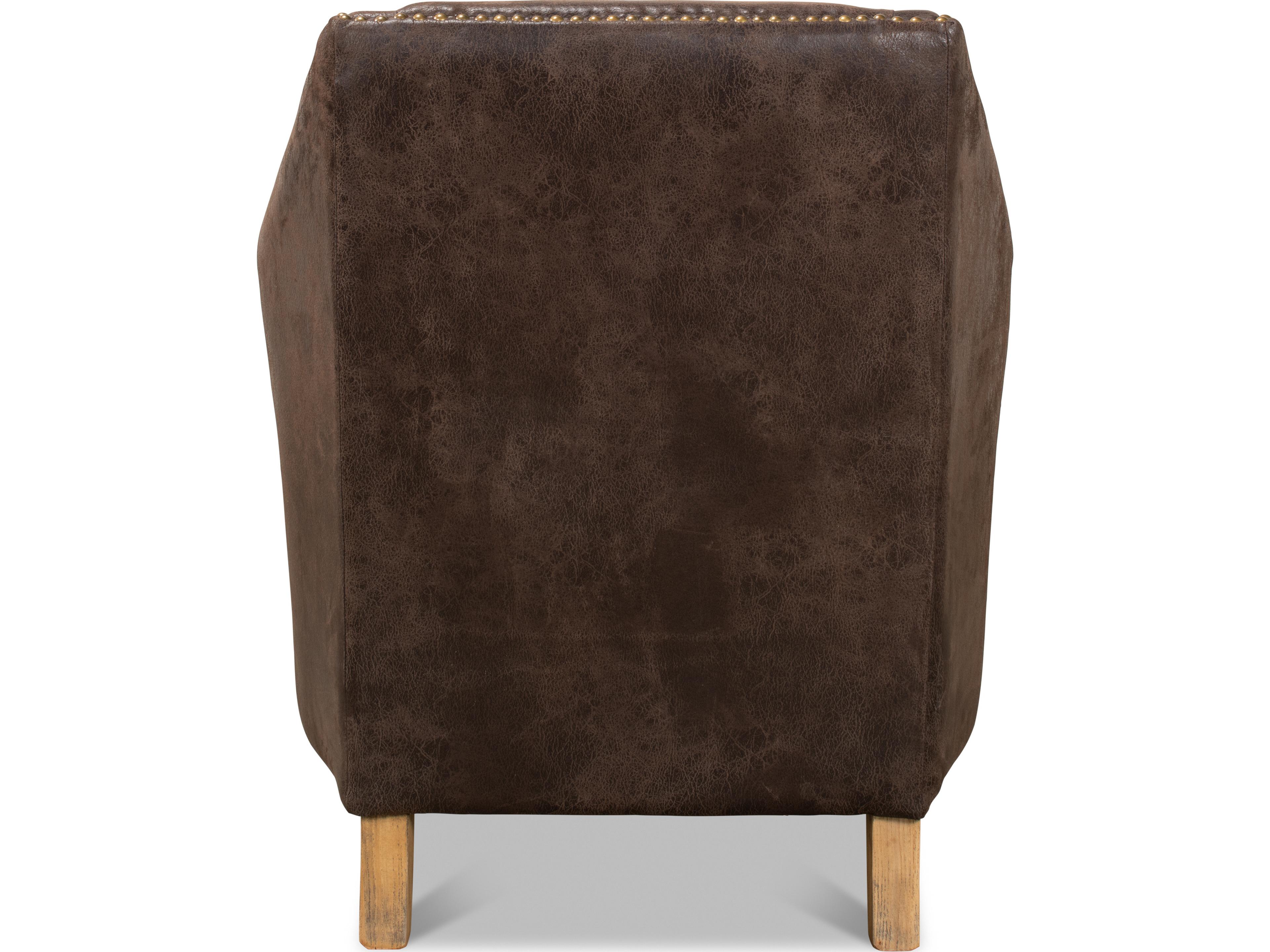 Sarreid Ltd Granville Leather Chair