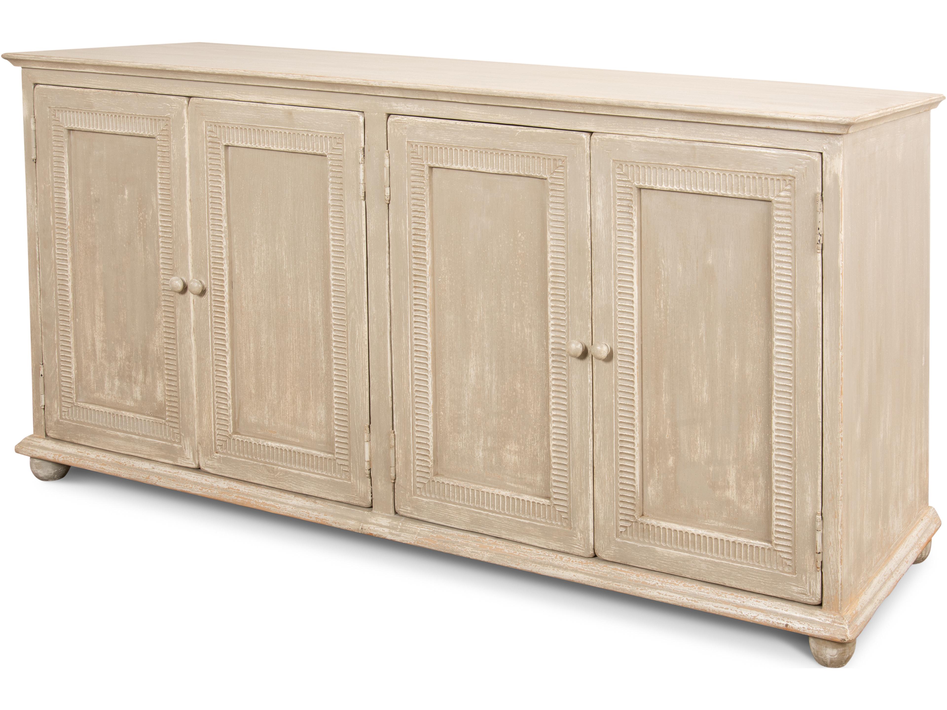 Sarreid Ltd Pie Crust Door Sideboard