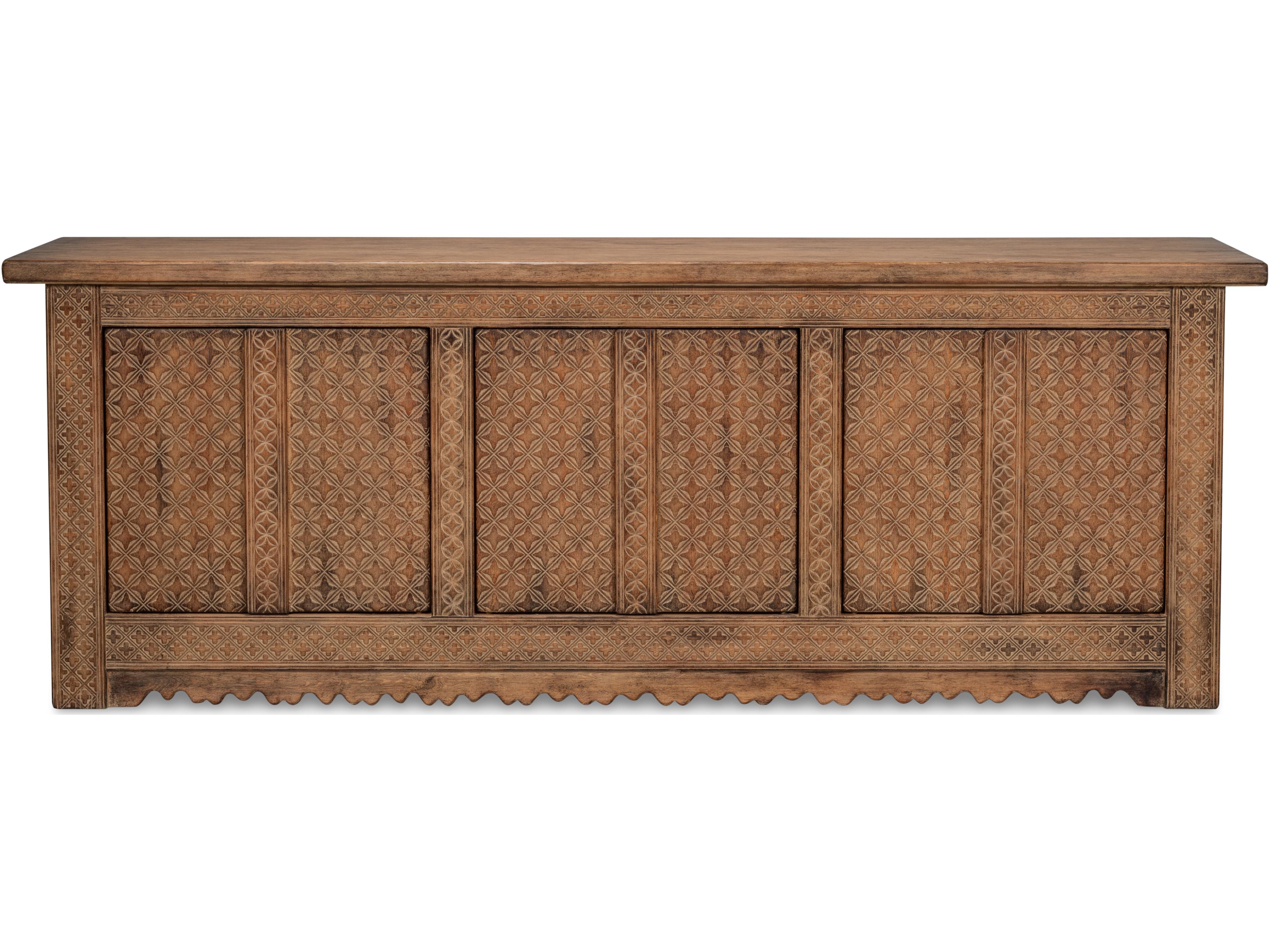 Sarreid Ltd Nader Persian Burnt Brown Sideboard