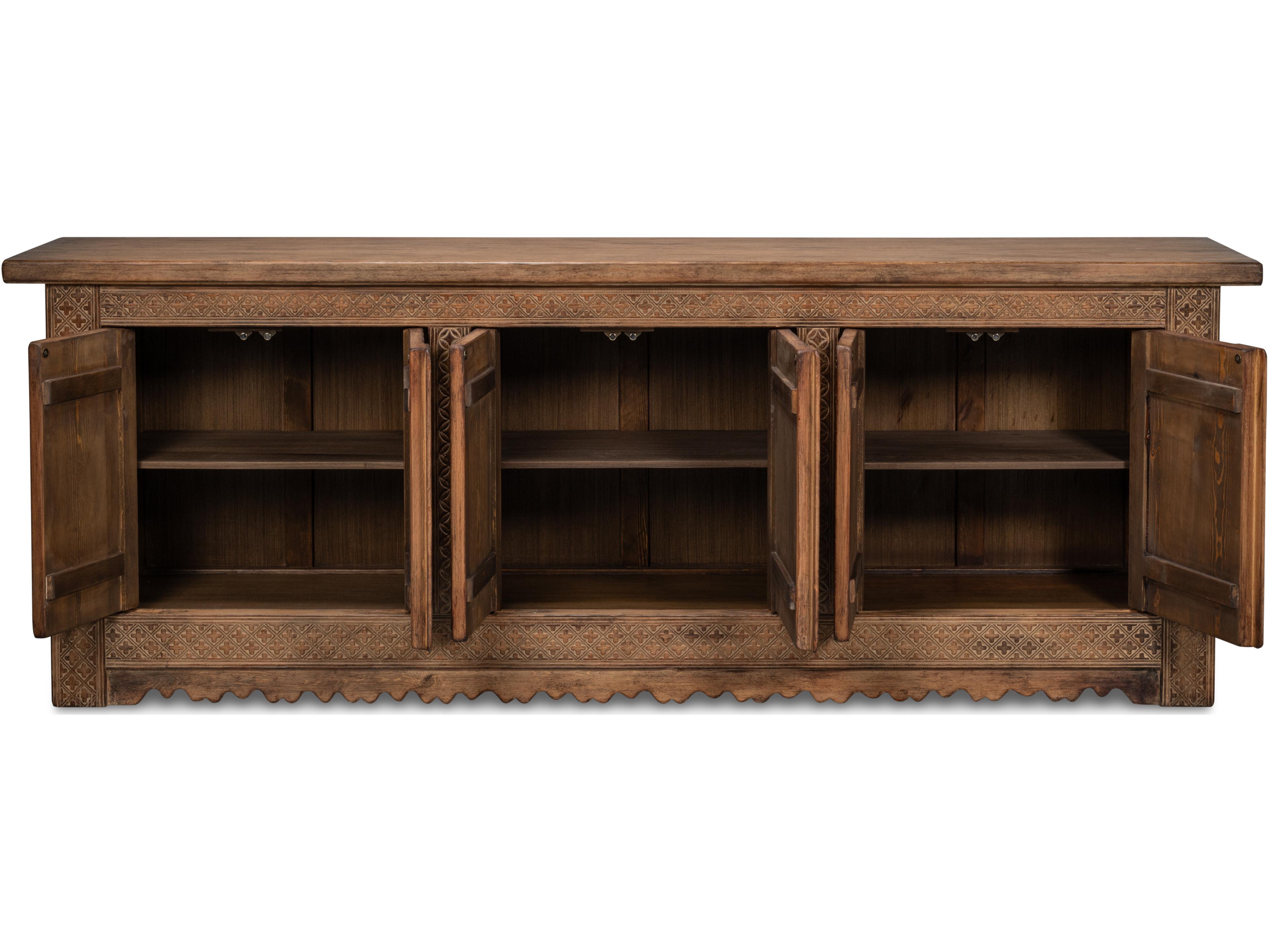 Sarreid Ltd Nader Persian Burnt Brown Sideboard