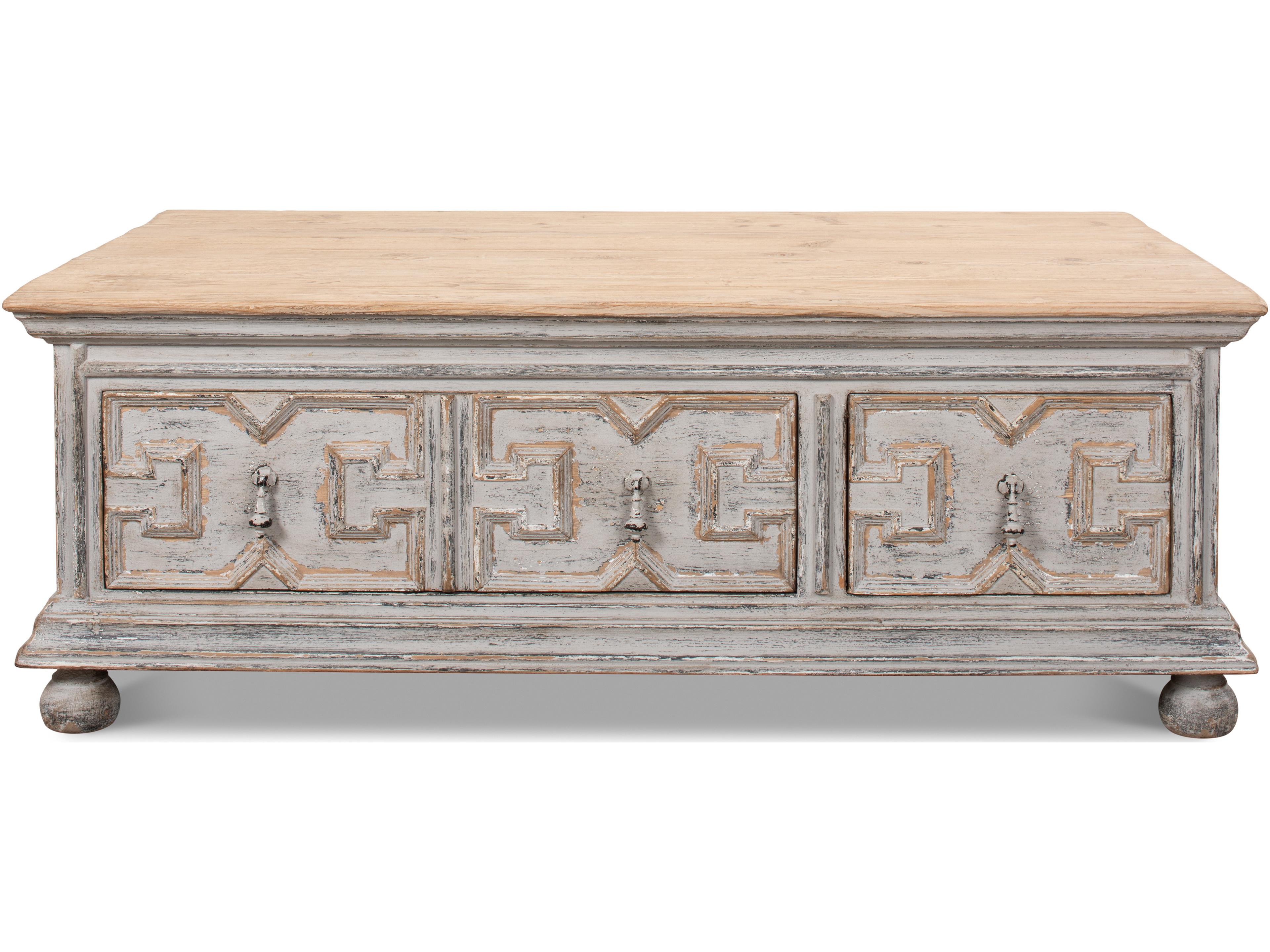 Sarreid Ltd Base And Crown Coffee Table