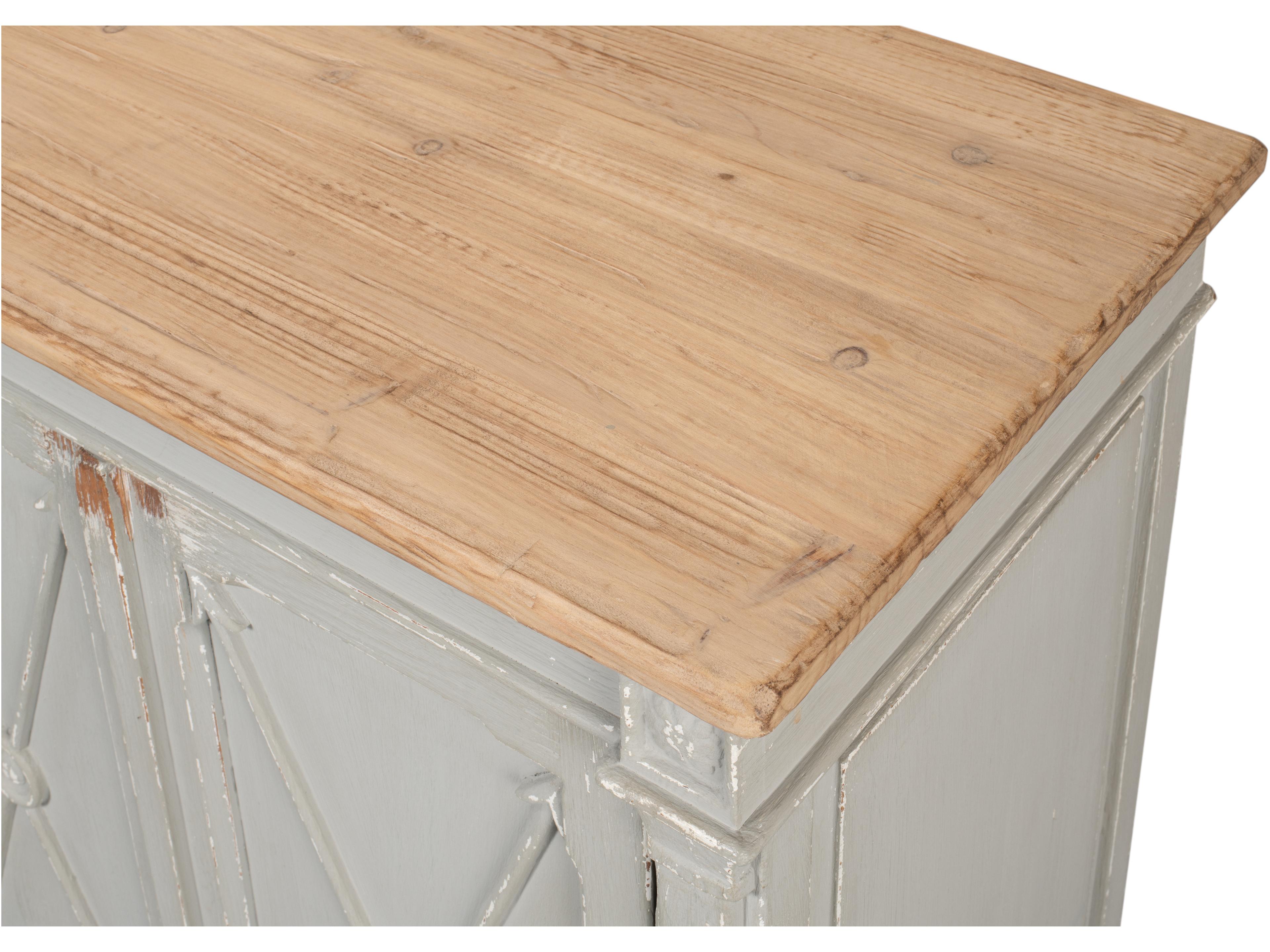 Sarreid Ltd Marksman Sideboard Antique Muted Grey