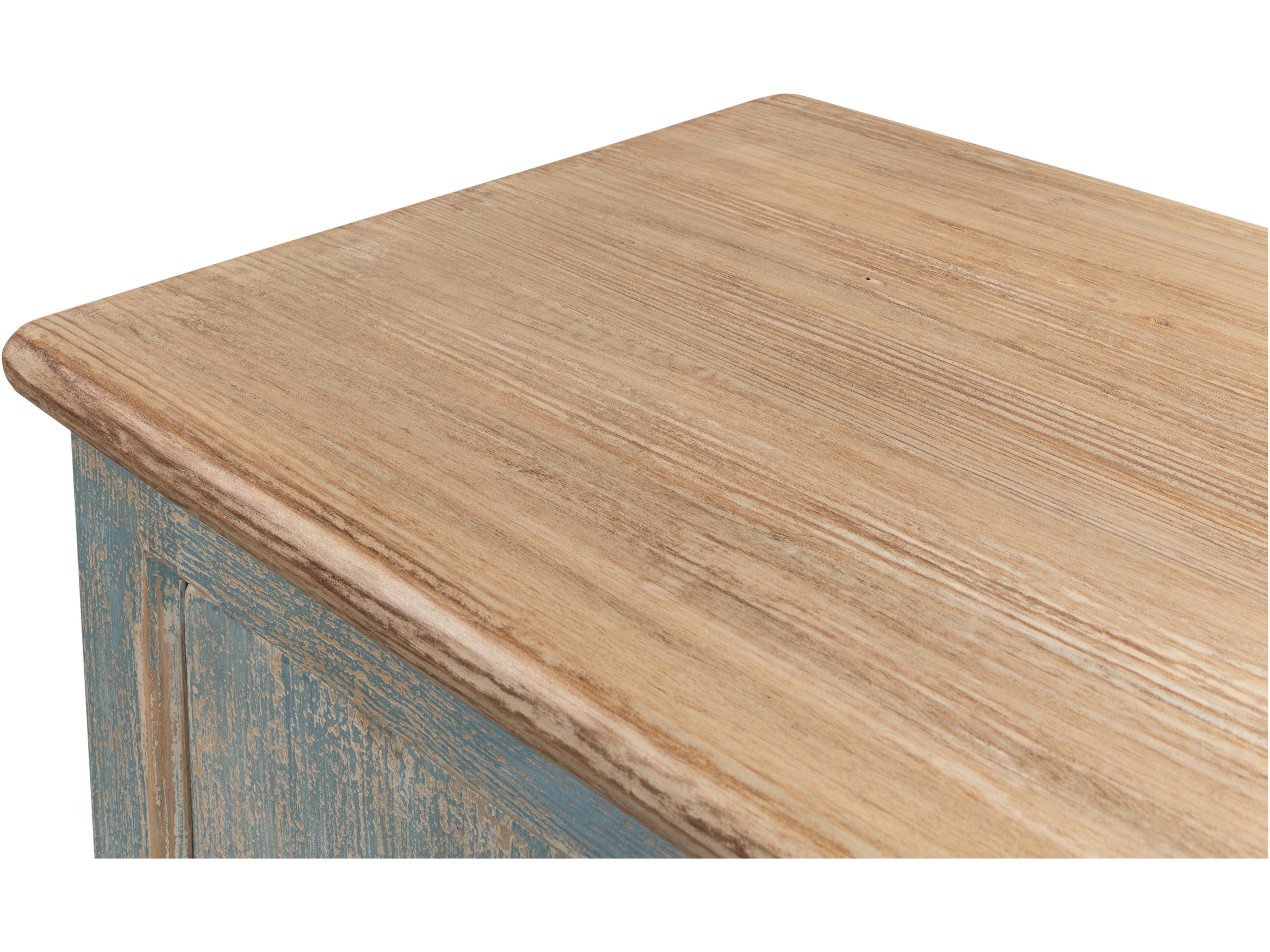 Sarreid Ltd Eight Is Enough Sideboard Antique Blue