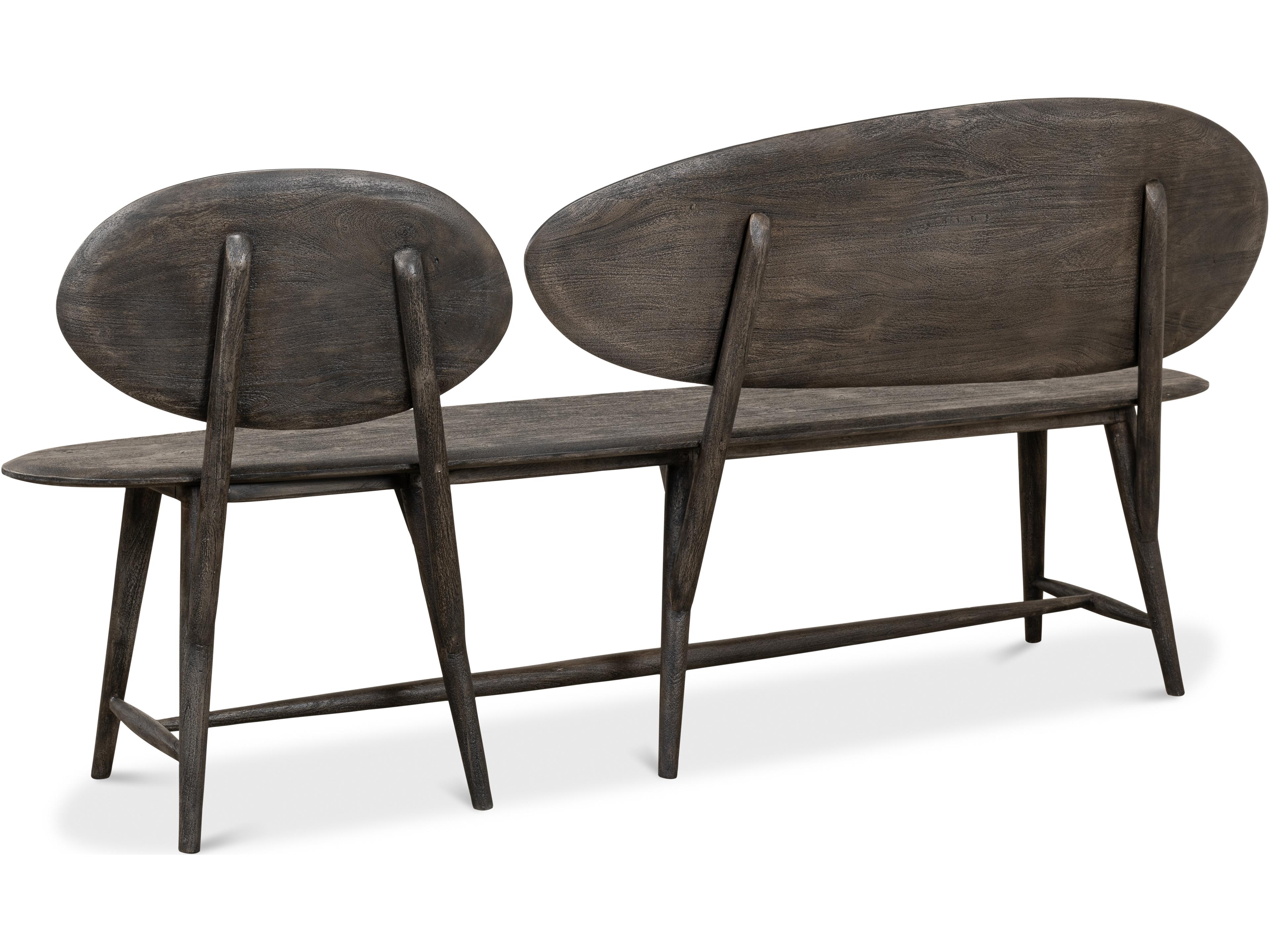 Sarreid Ltd Pebble Bench