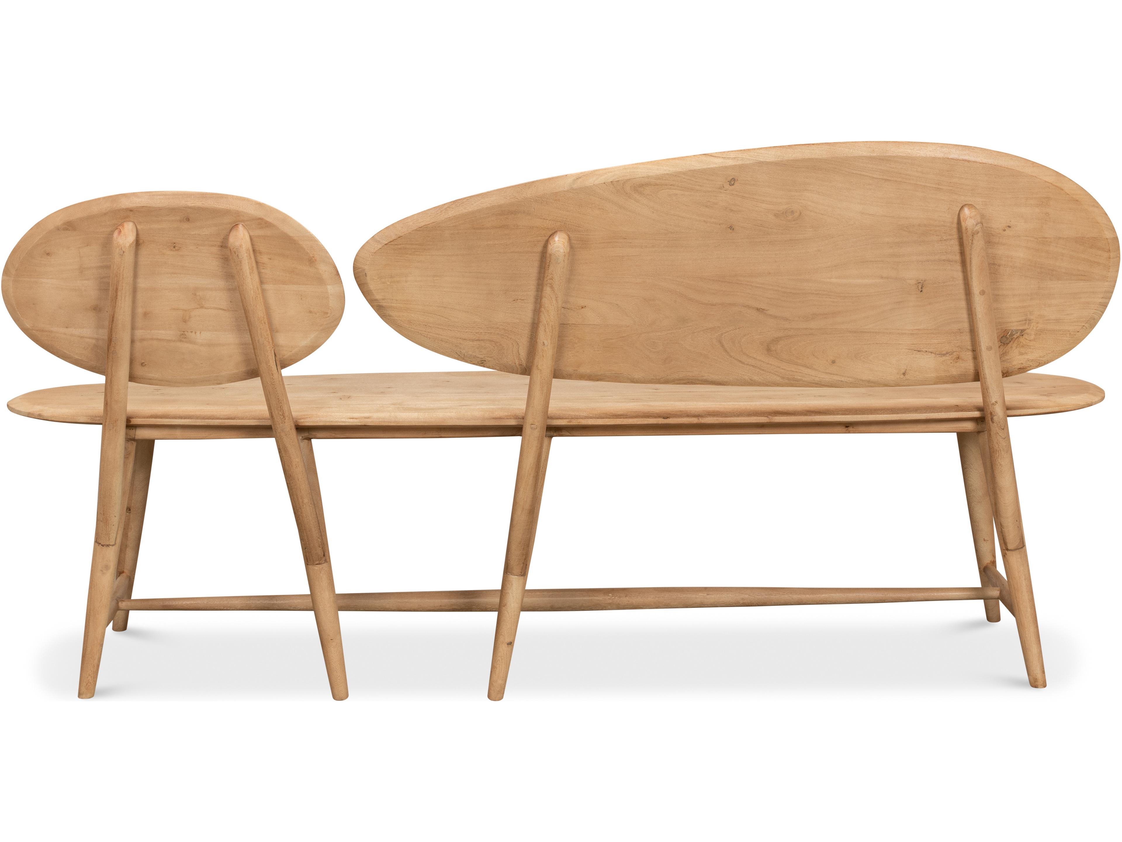 Sarreid Ltd Pebble Bench