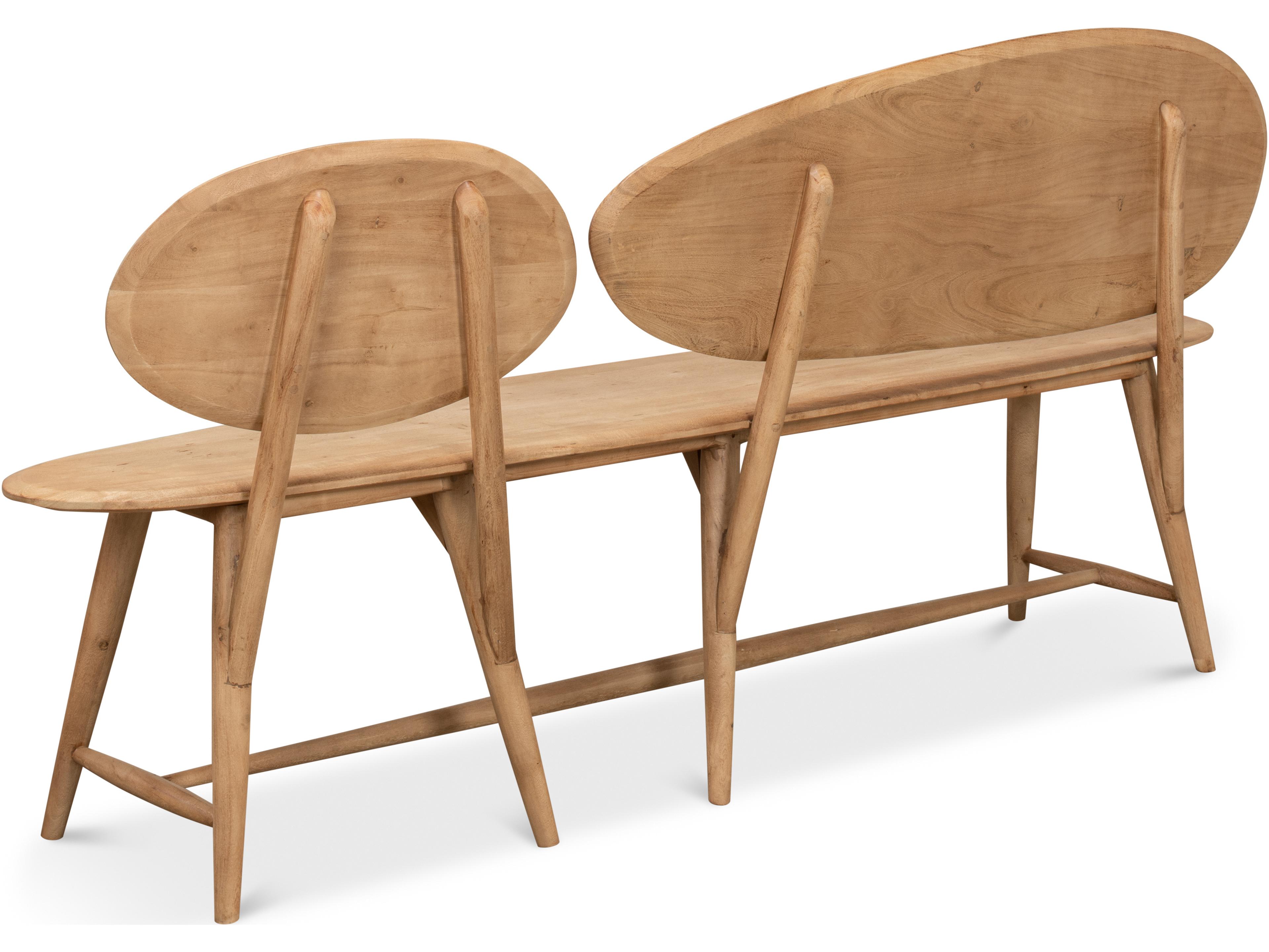 Sarreid Ltd Pebble Bench