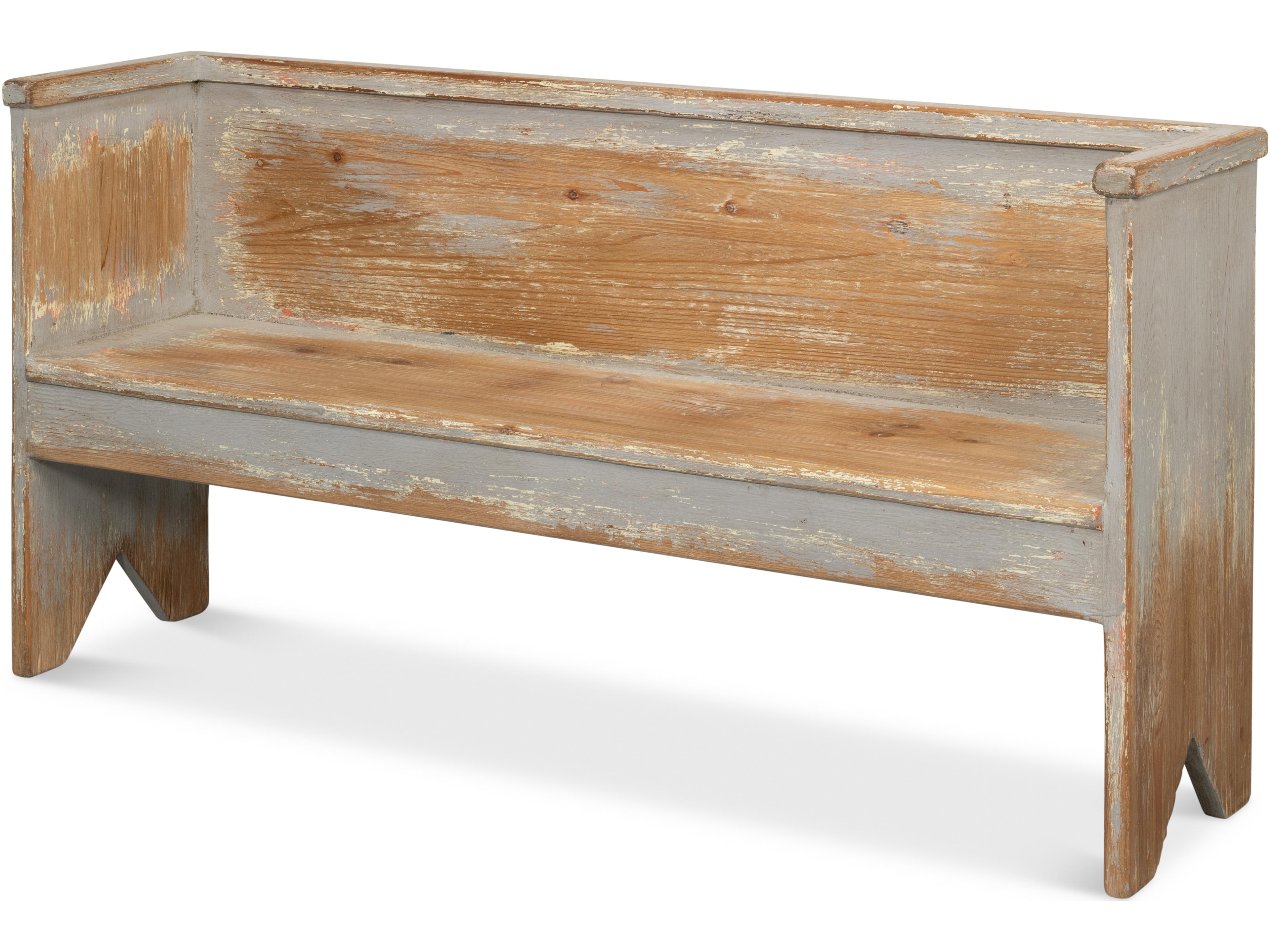 Beach House Bench Grey