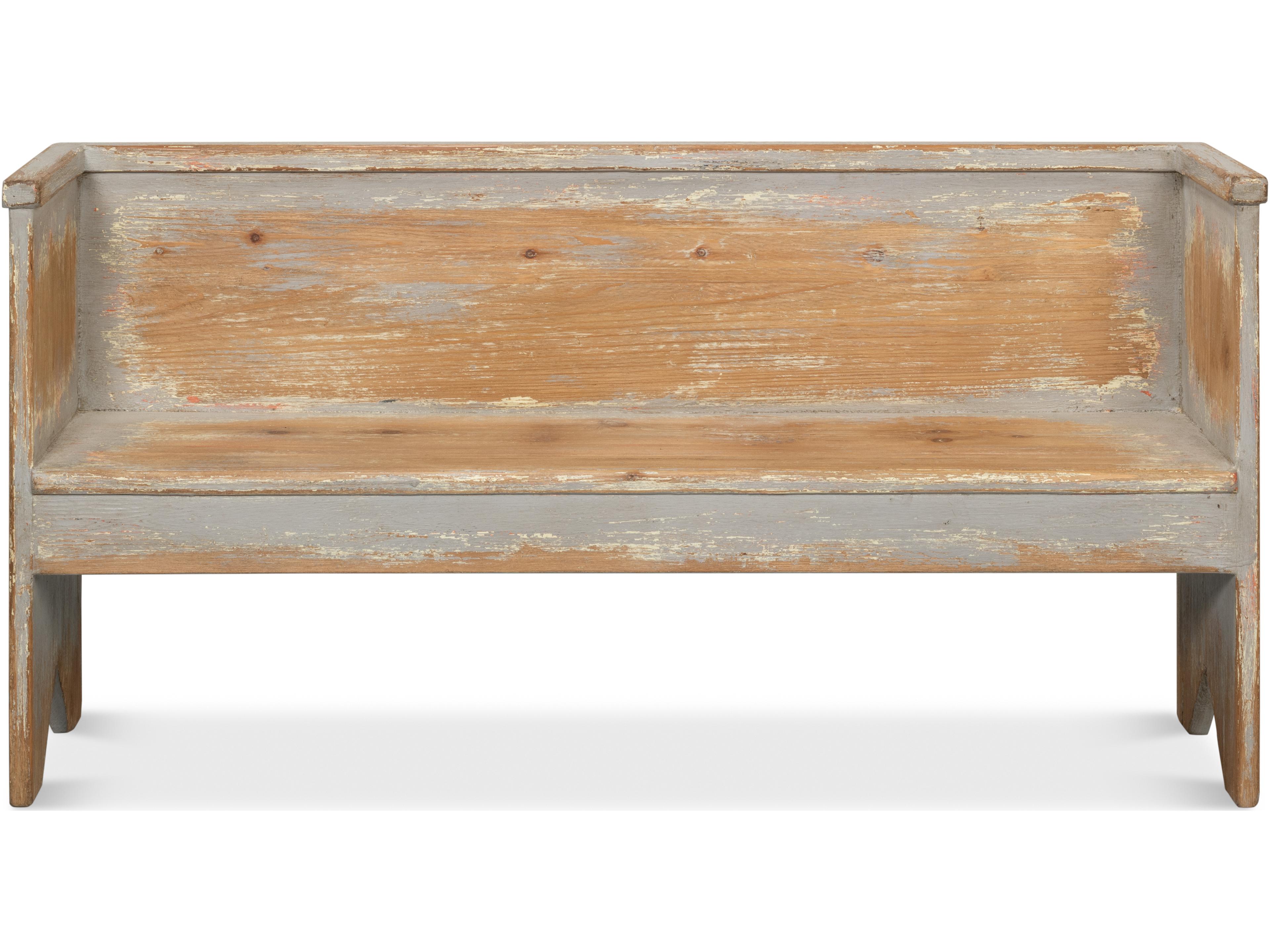 Sarreid Ltd Beach House Bench Grey