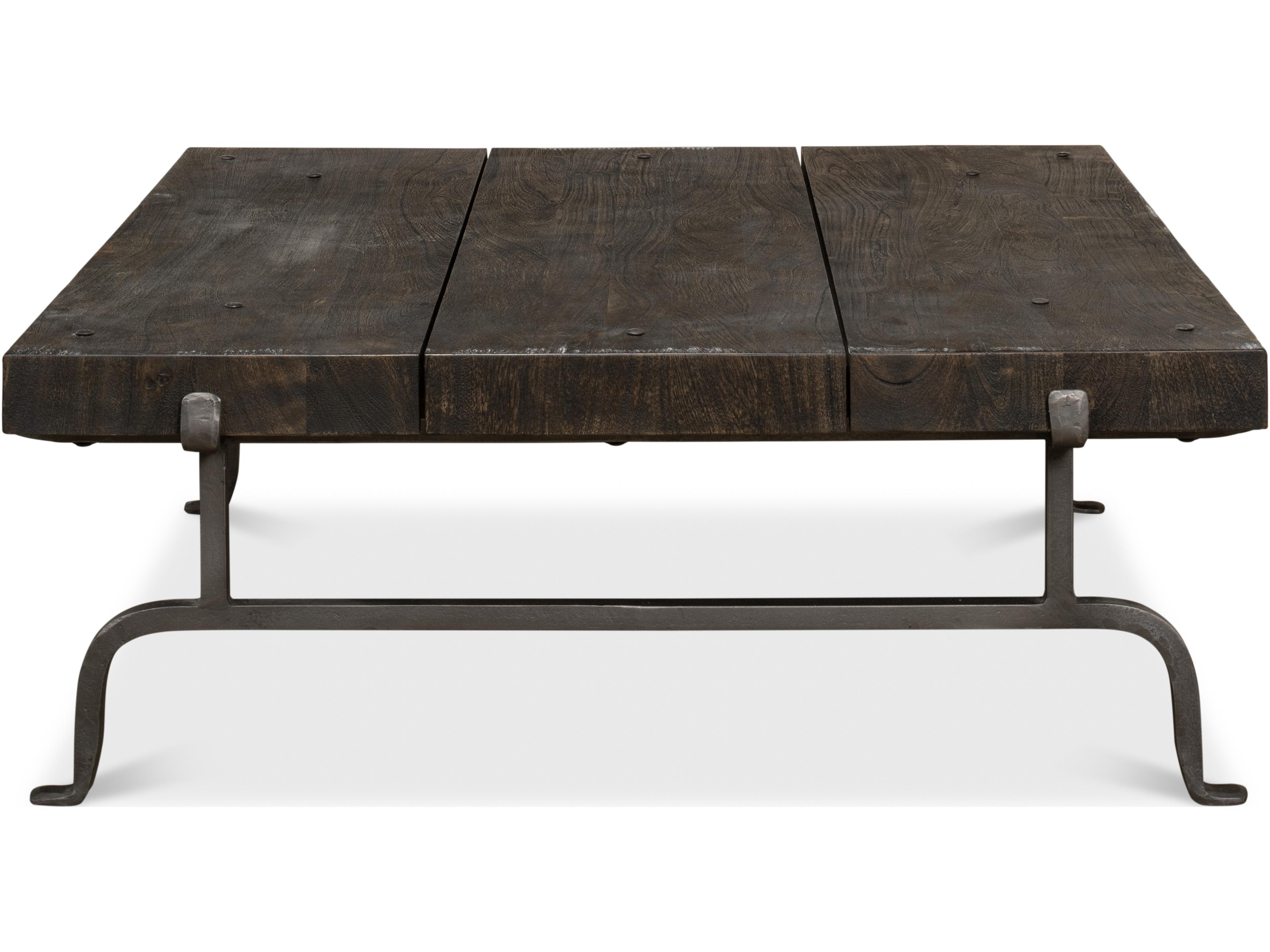 Sarreid Ltd Blayne Coffee Table Storm Cloud