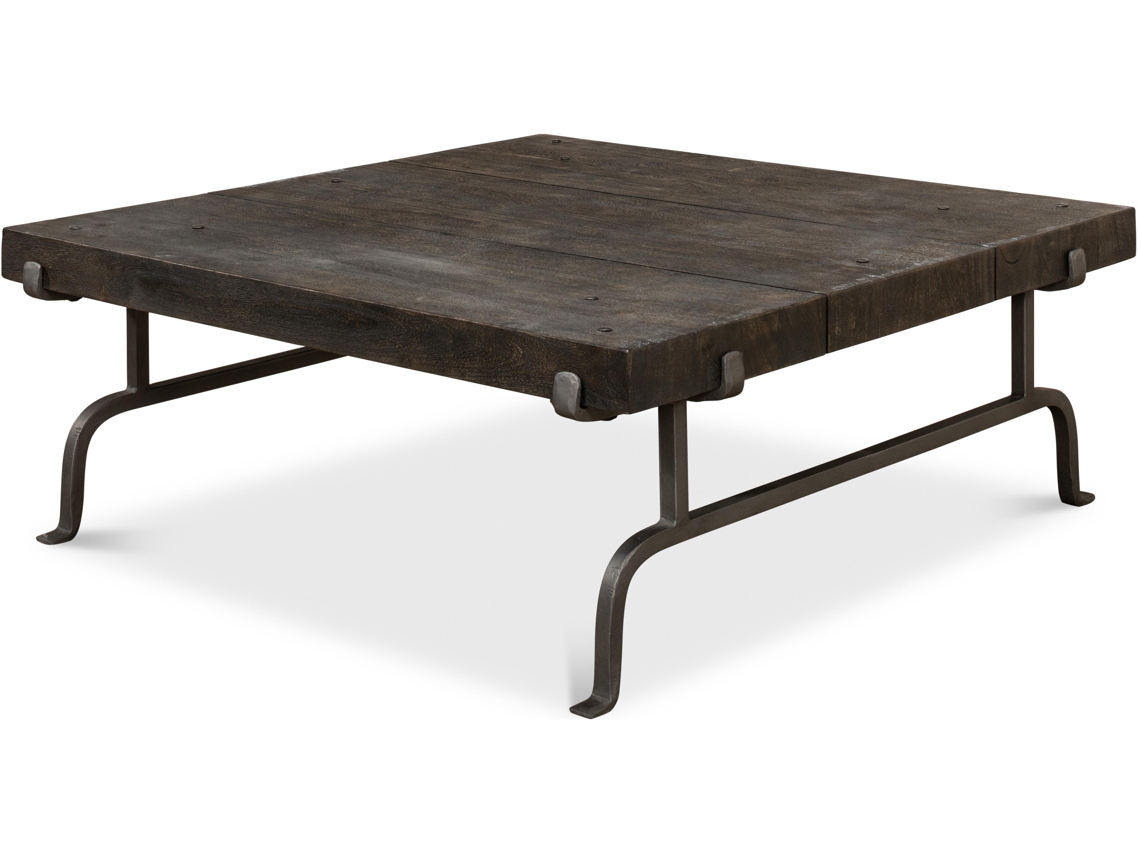 Sarreid Ltd Blayne Coffee Table Storm Cloud