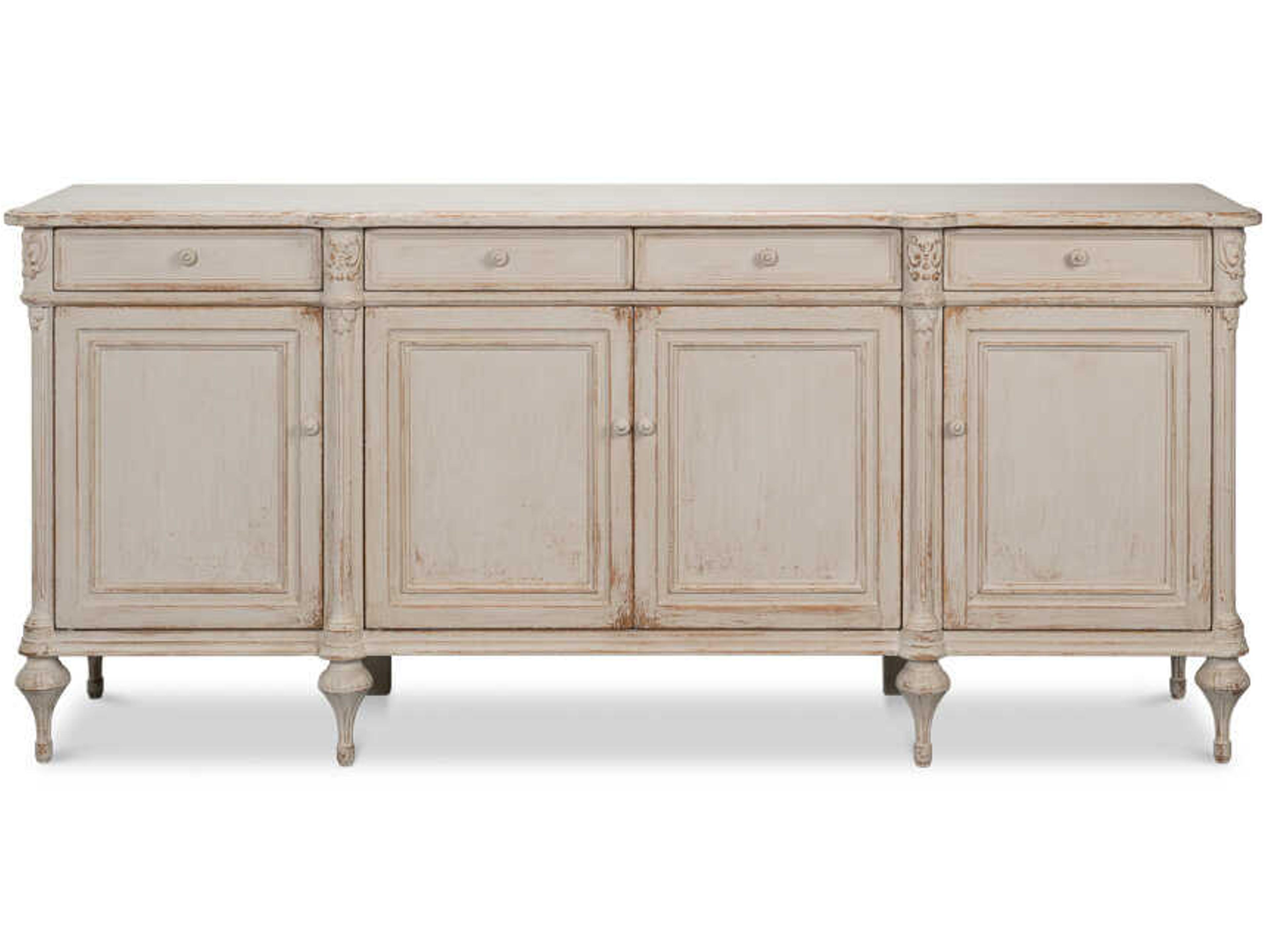 Sarreid Ltd Lilac 88" Pine Wood Sideboard