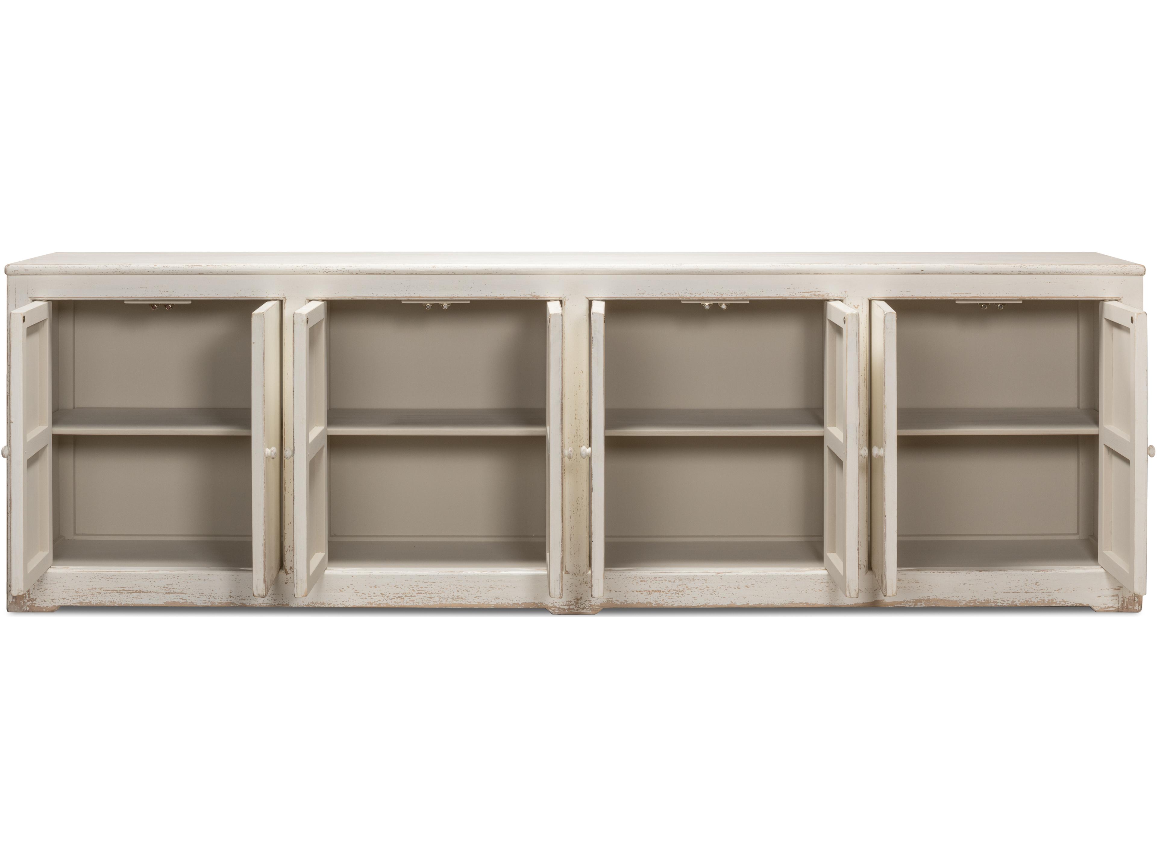 Sarreid Ltd Eight Is Enough Sideboard Whitewash