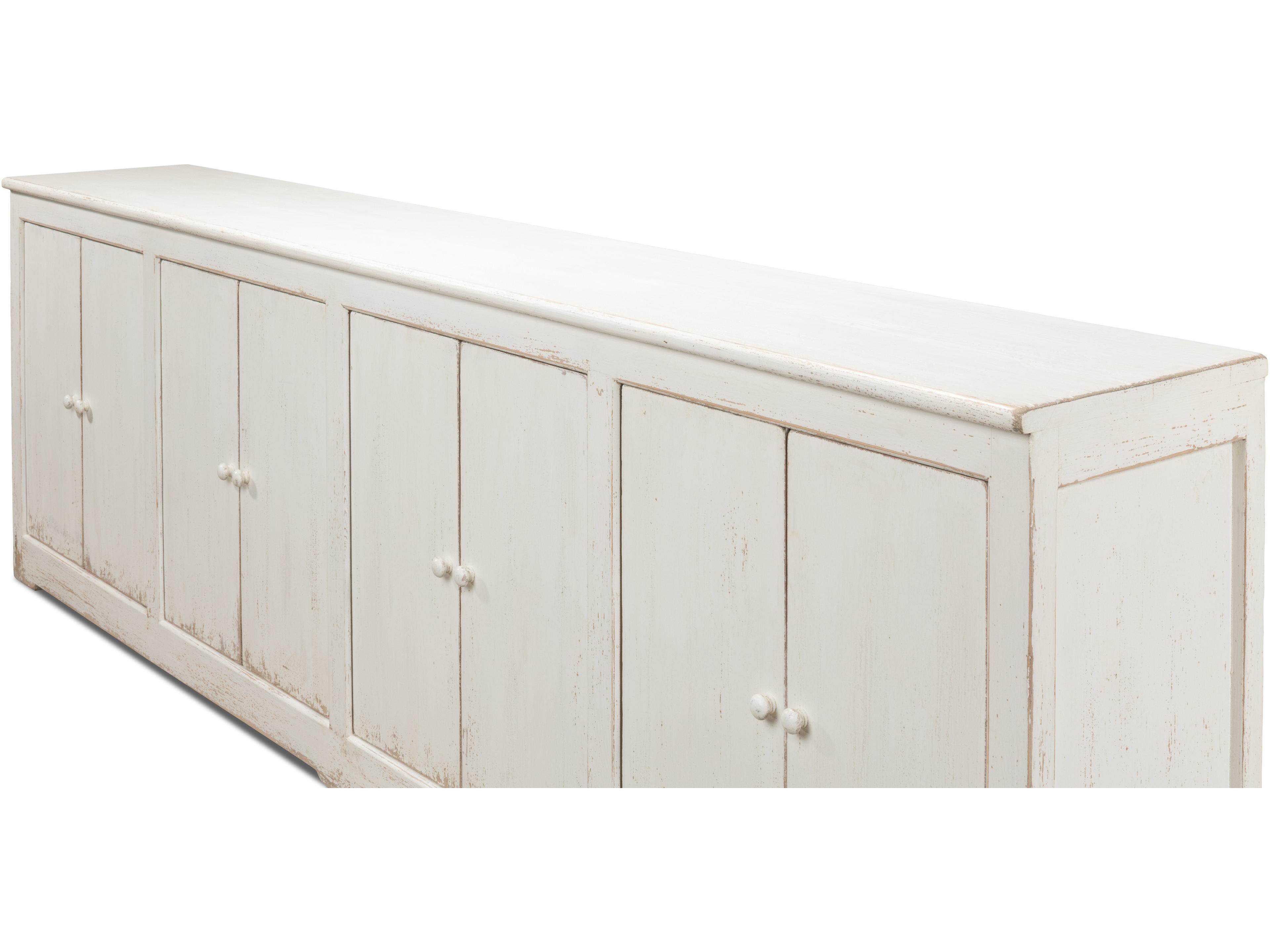 Sarreid Ltd Eight Is Enough Sideboard Whitewash