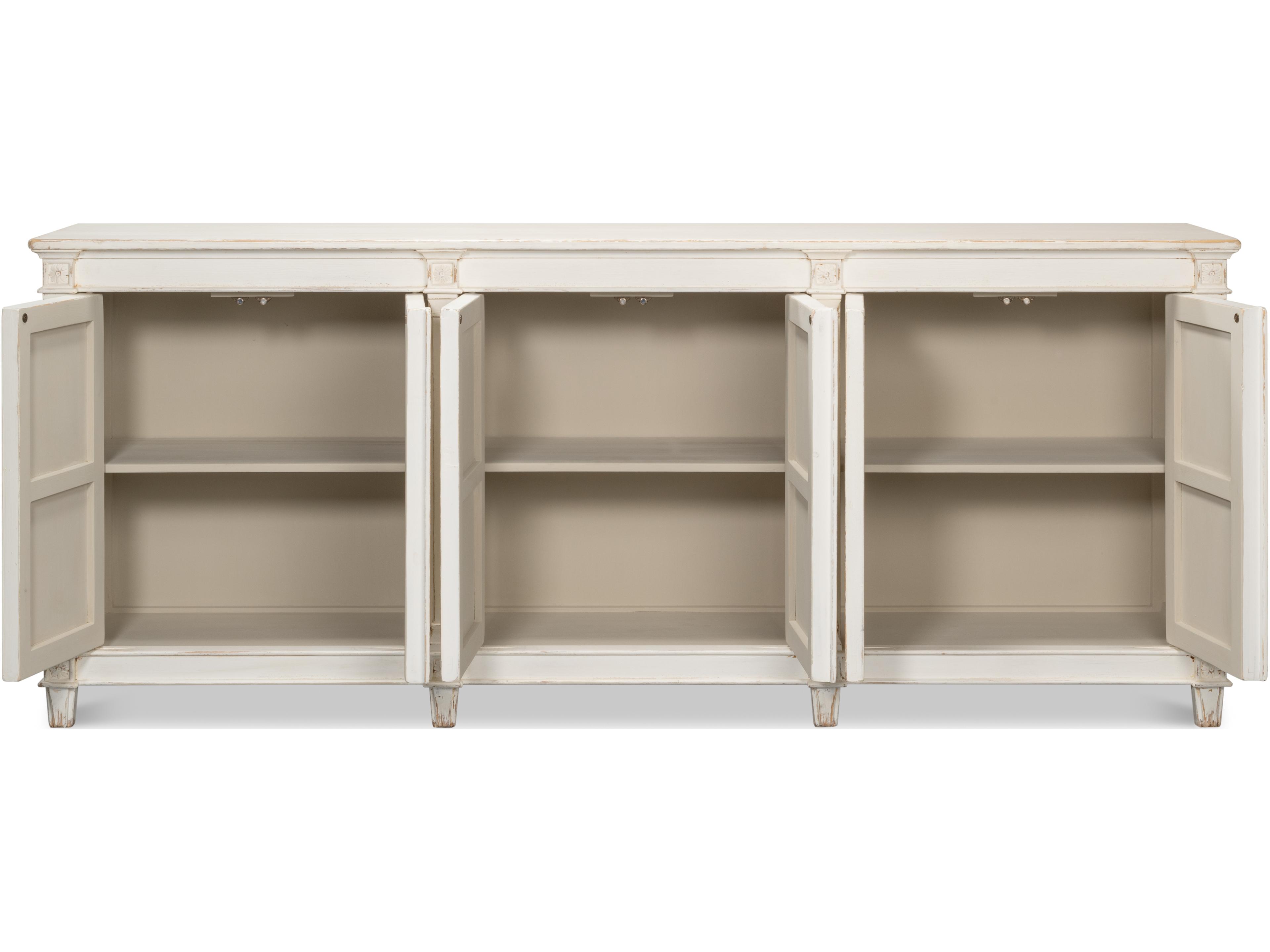 Sarreid Ltd Marksman Sideboard Whitewash