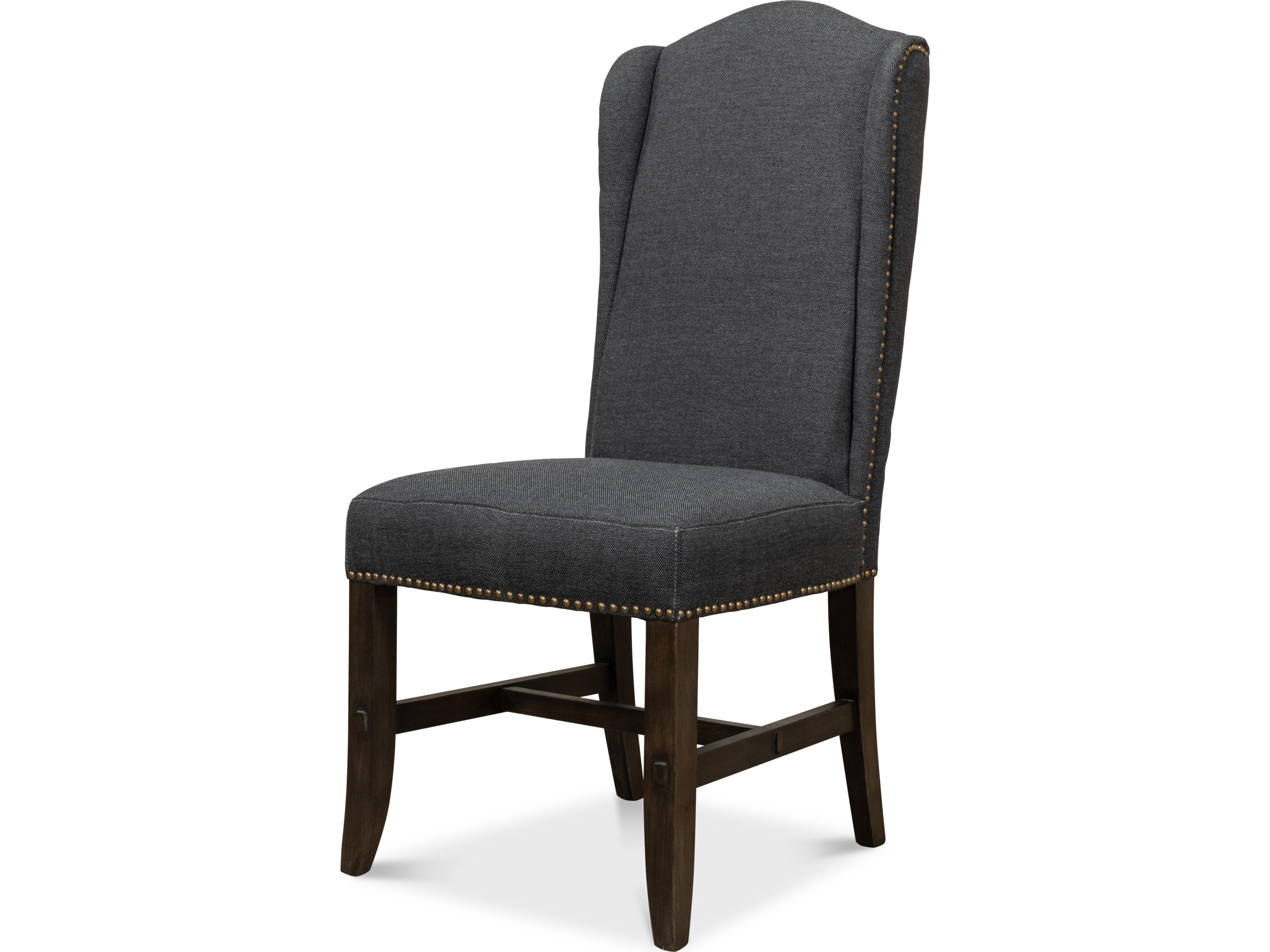 Sarreid Ltd Black High Back Dining Chair