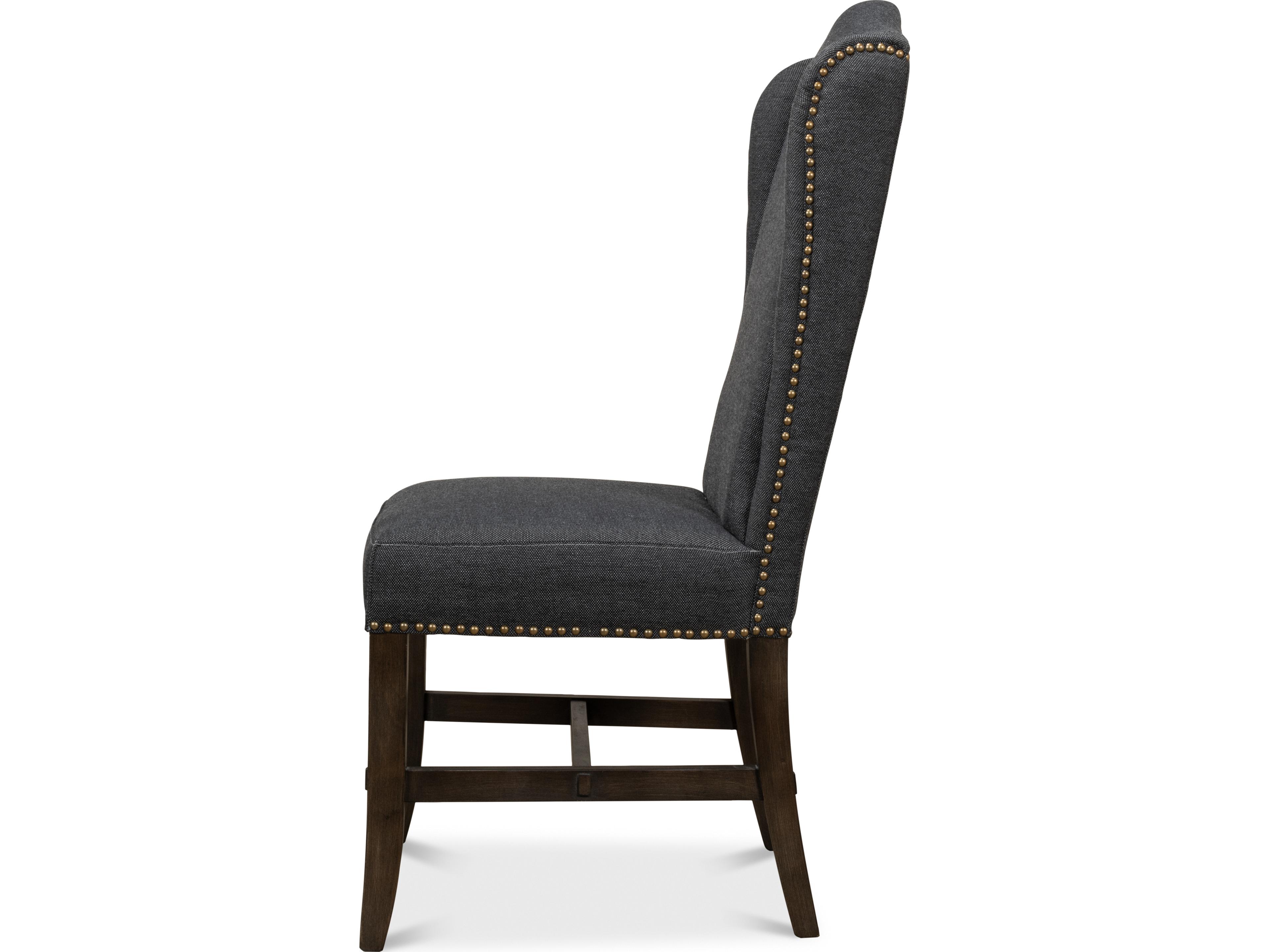 Sarreid Ltd Black High Back Dining Chair