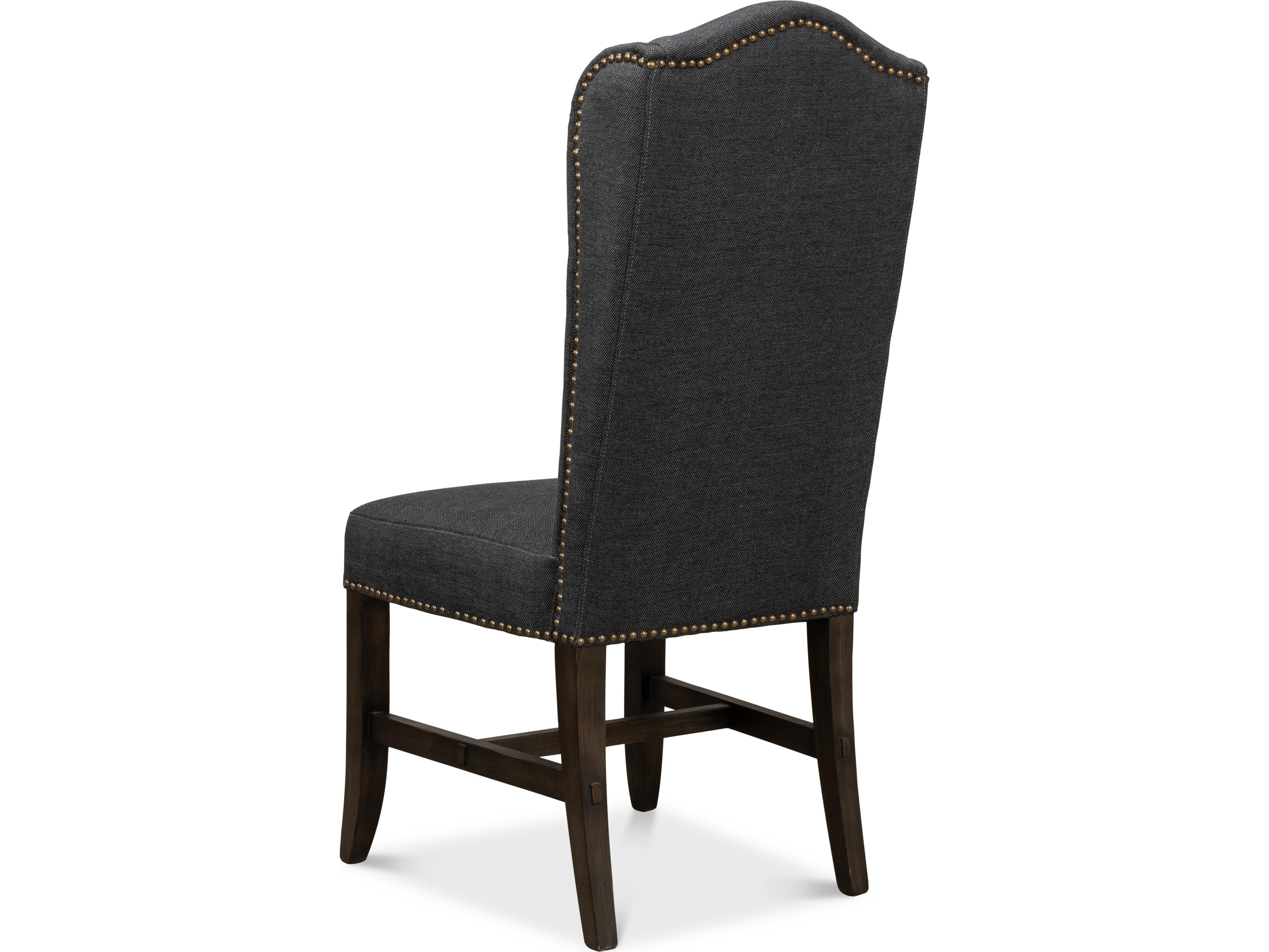 Sarreid Ltd Black High Back Dining Chair