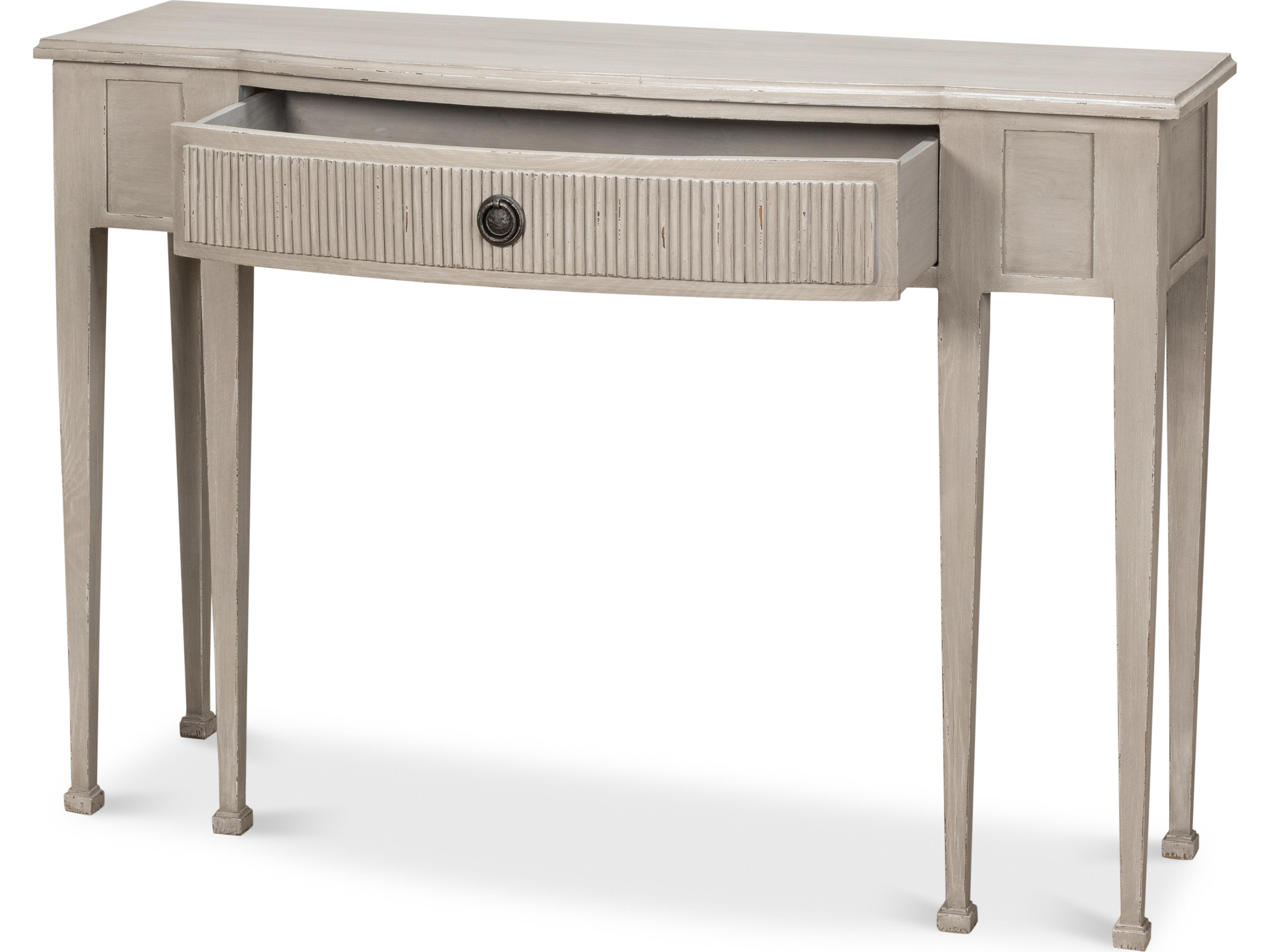 Sarreid Ltd Madora Bungalow Console Table Grey