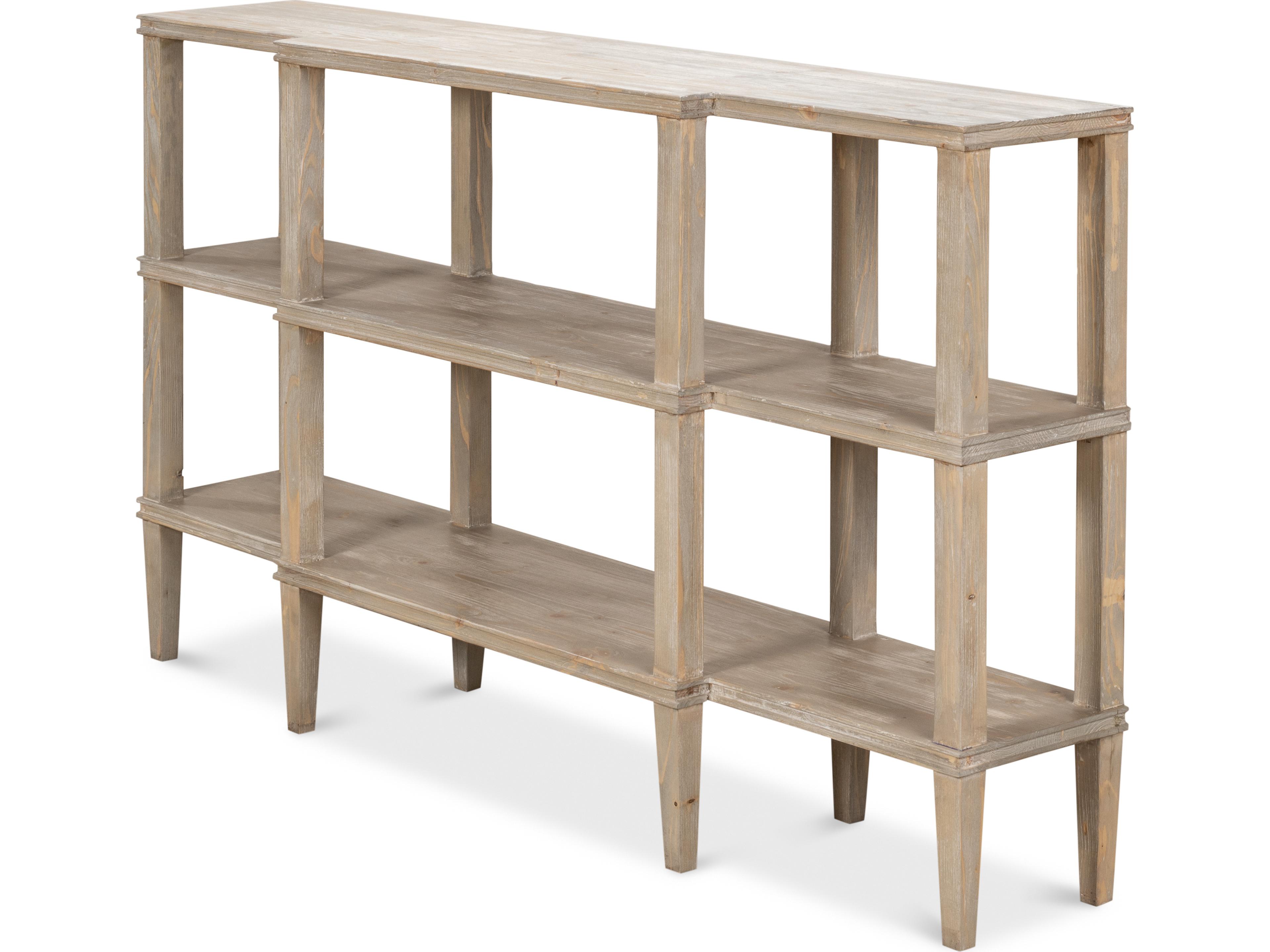 Sarreid Ltd Grange Bungalow Console Grey Thorne