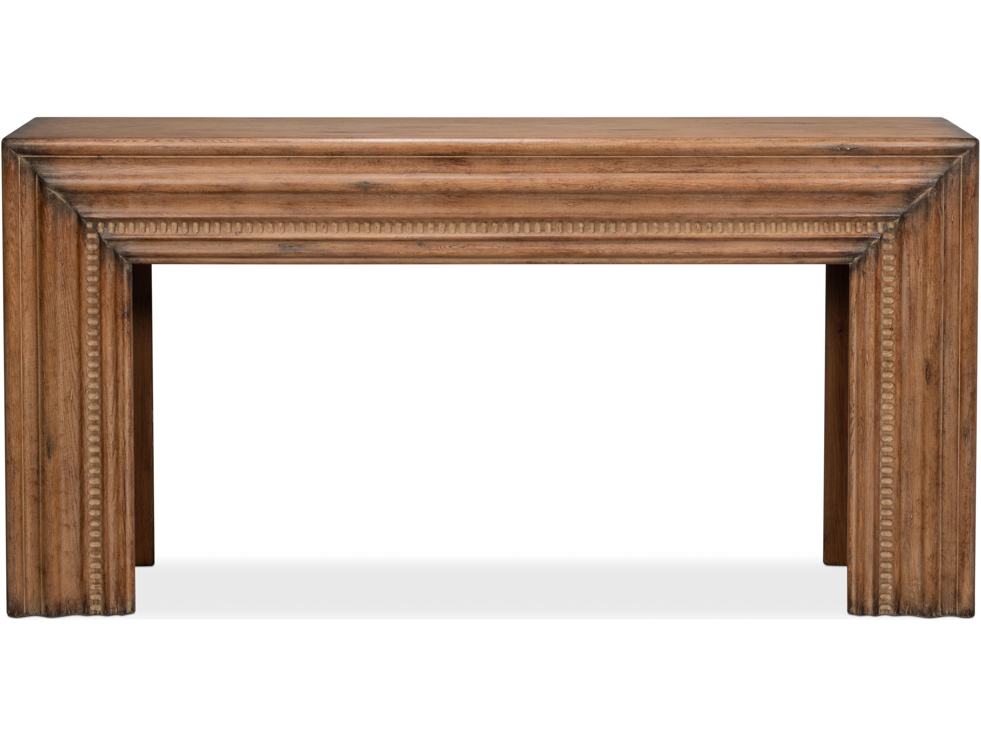 Sarreid Ltd Mantel Console Brown