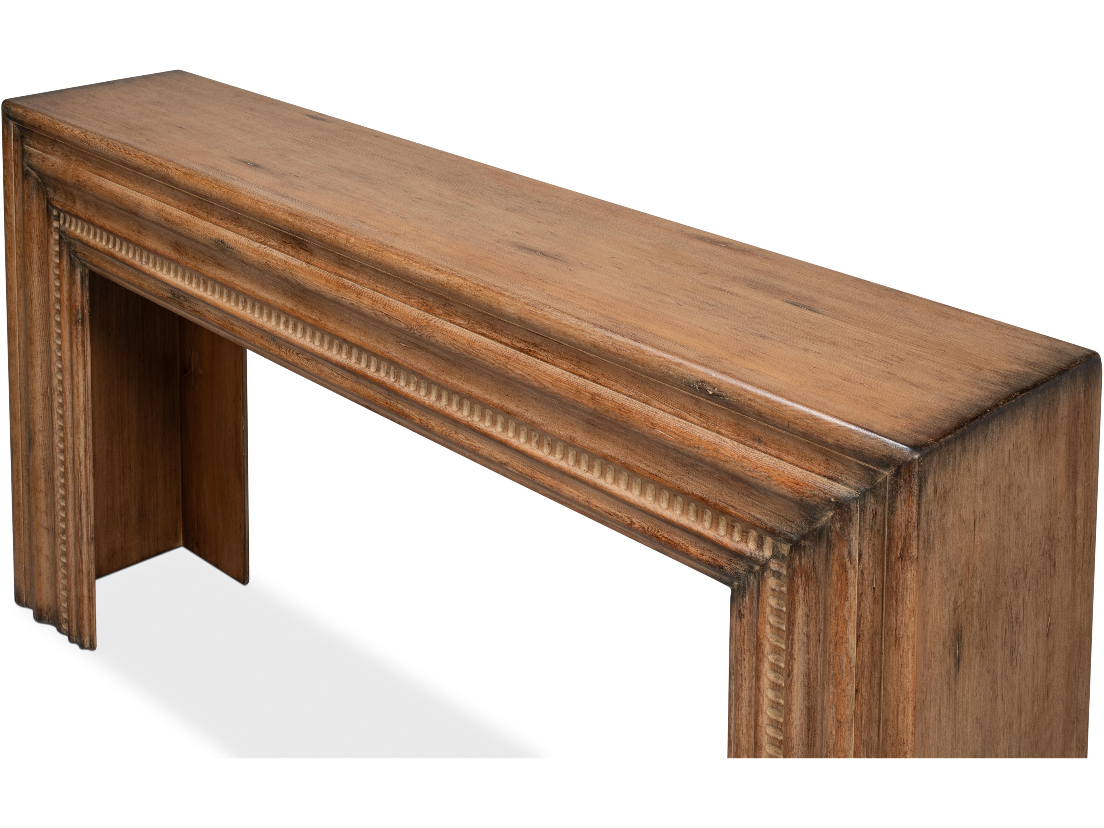 Sarreid Ltd Mantel Console Brown