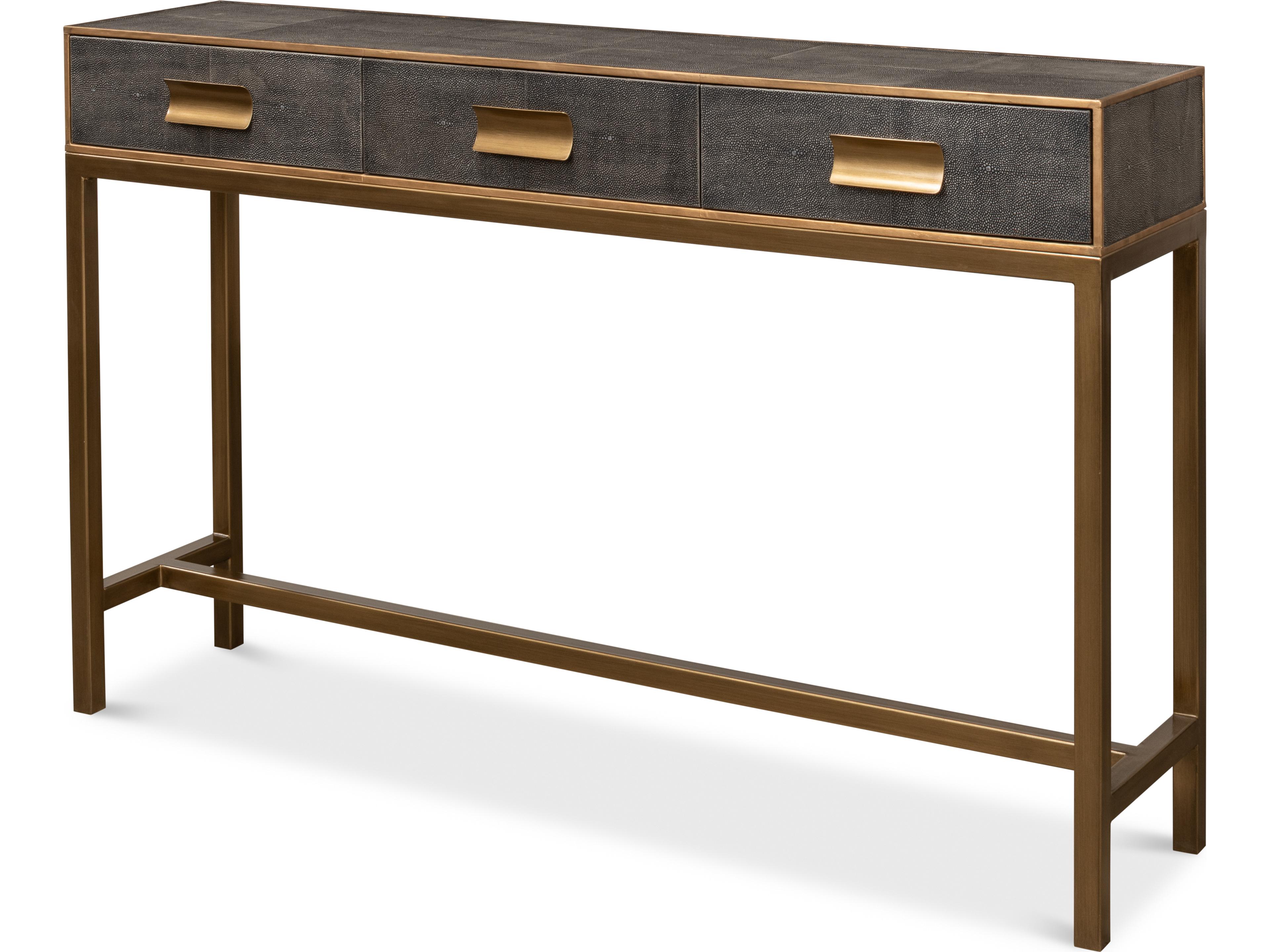 Gideon Shagreen Console Table