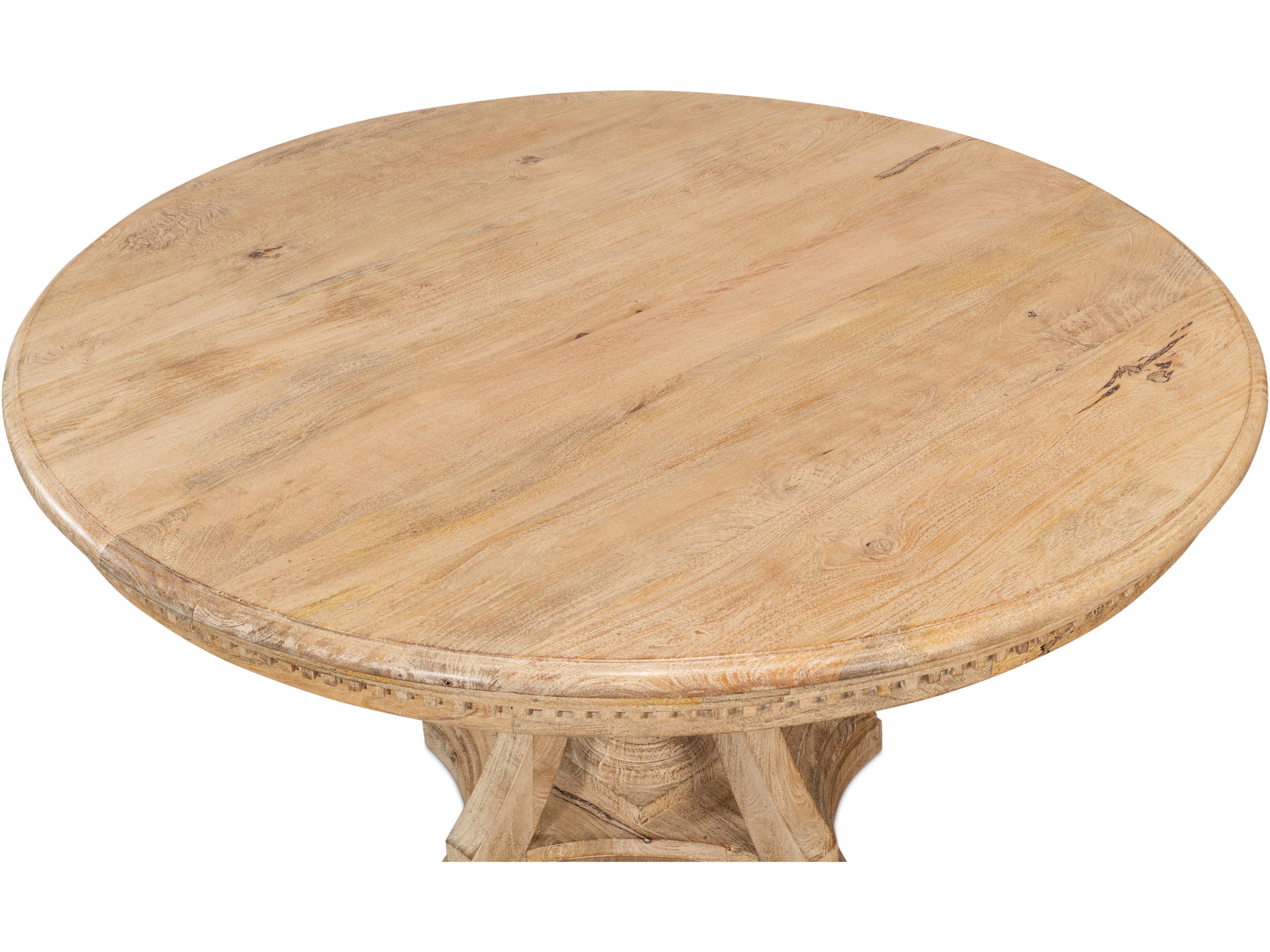 Sarreid Ltd Chantal Pedestal Dining Table