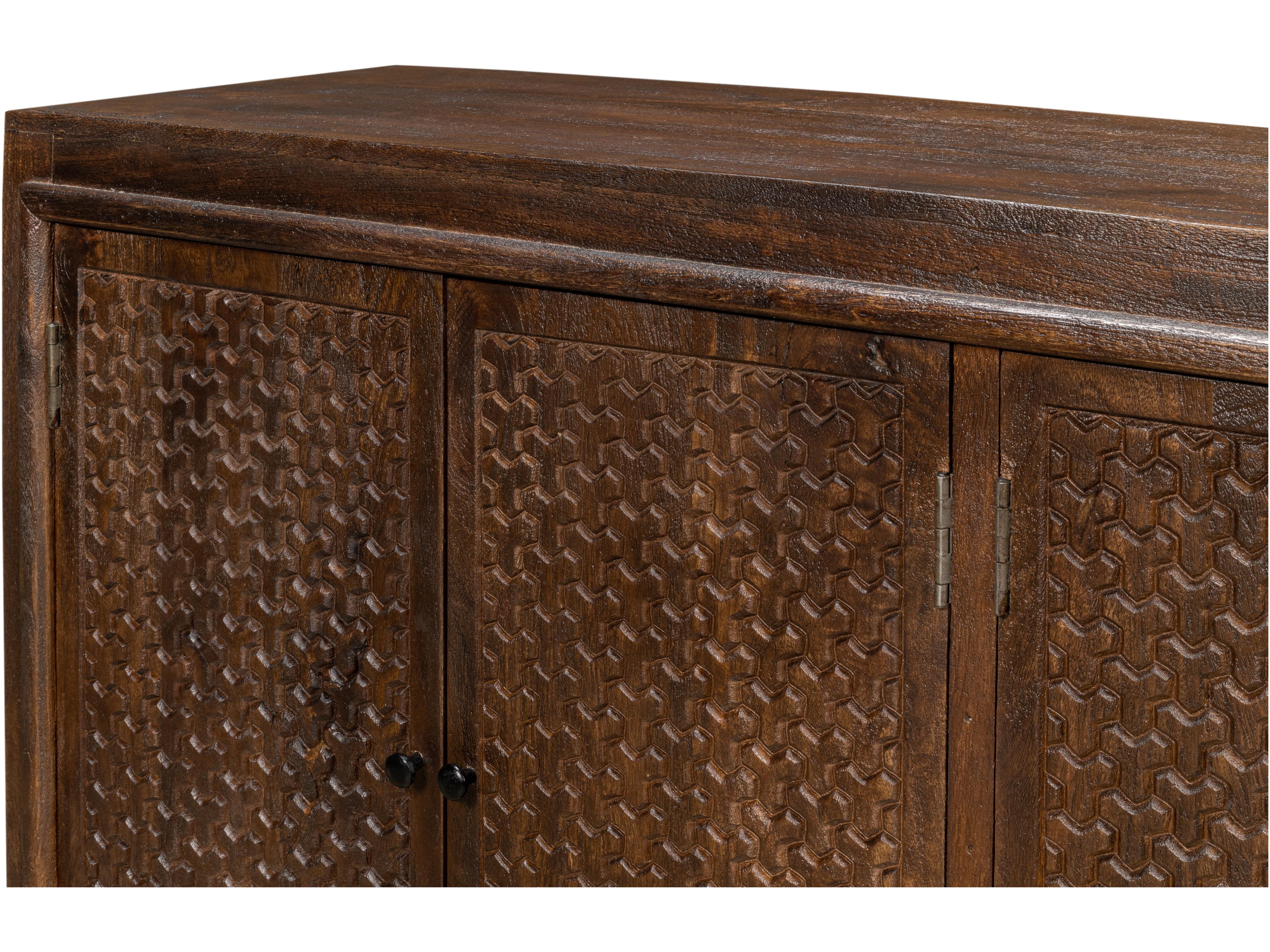 Sarreid Ltd Battle Chainmail 4 Door Sideboard