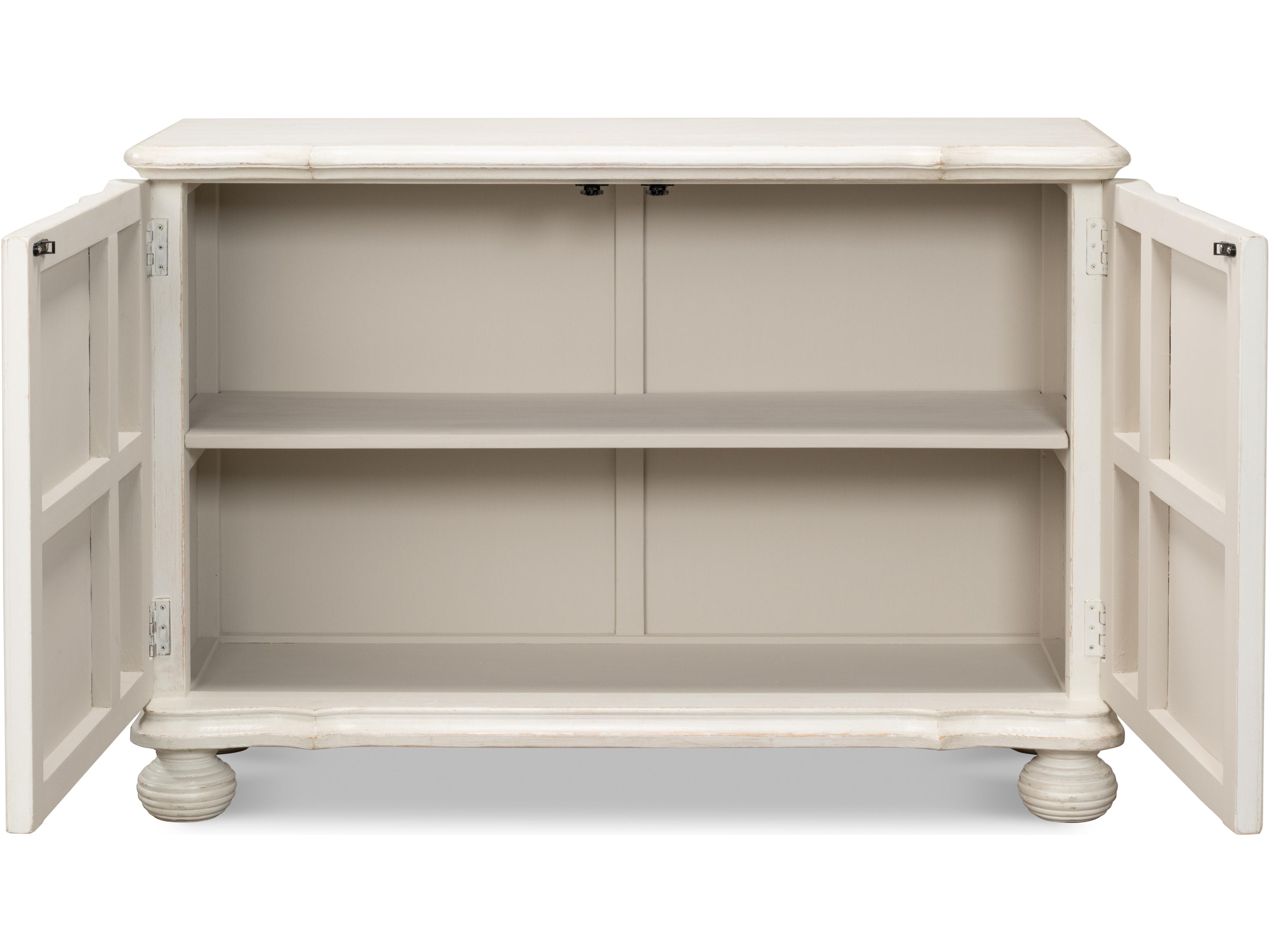 Sarreid Ltd Astrid Entrance Commode Antique White