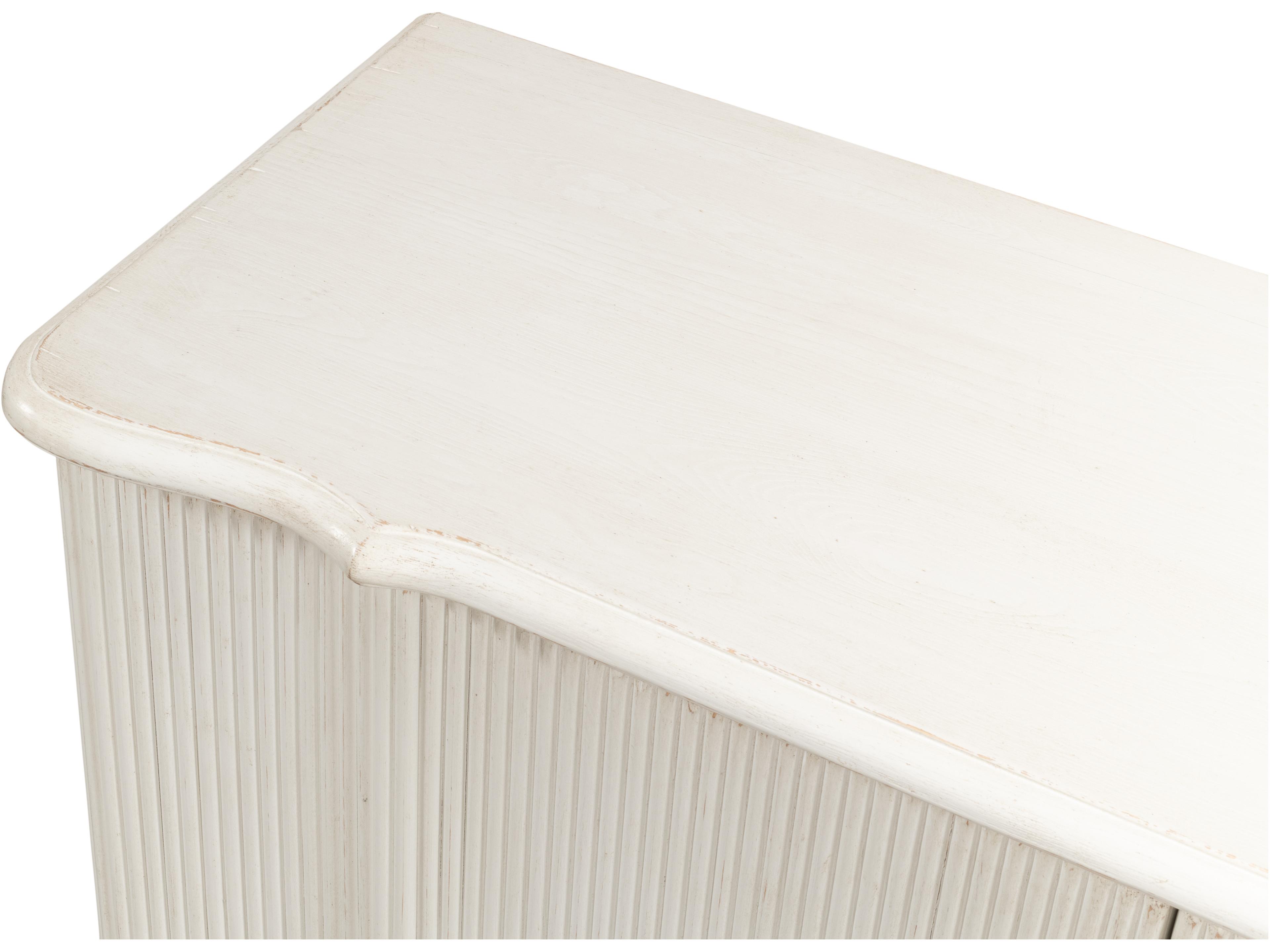 Sarreid Ltd Astrid Entrance Commode Antique White