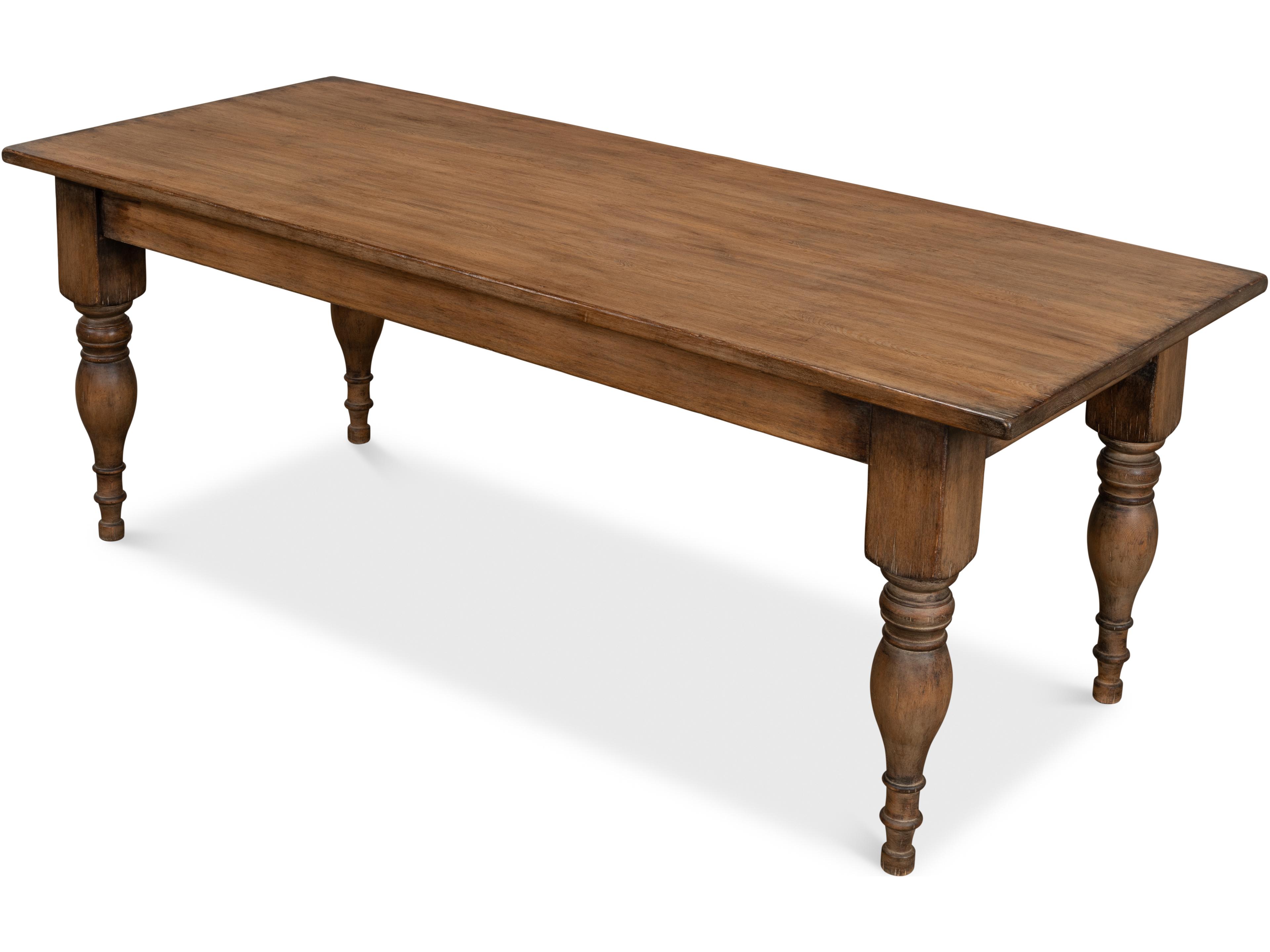 Sarreid Ltd Gabby Dining Table Brown