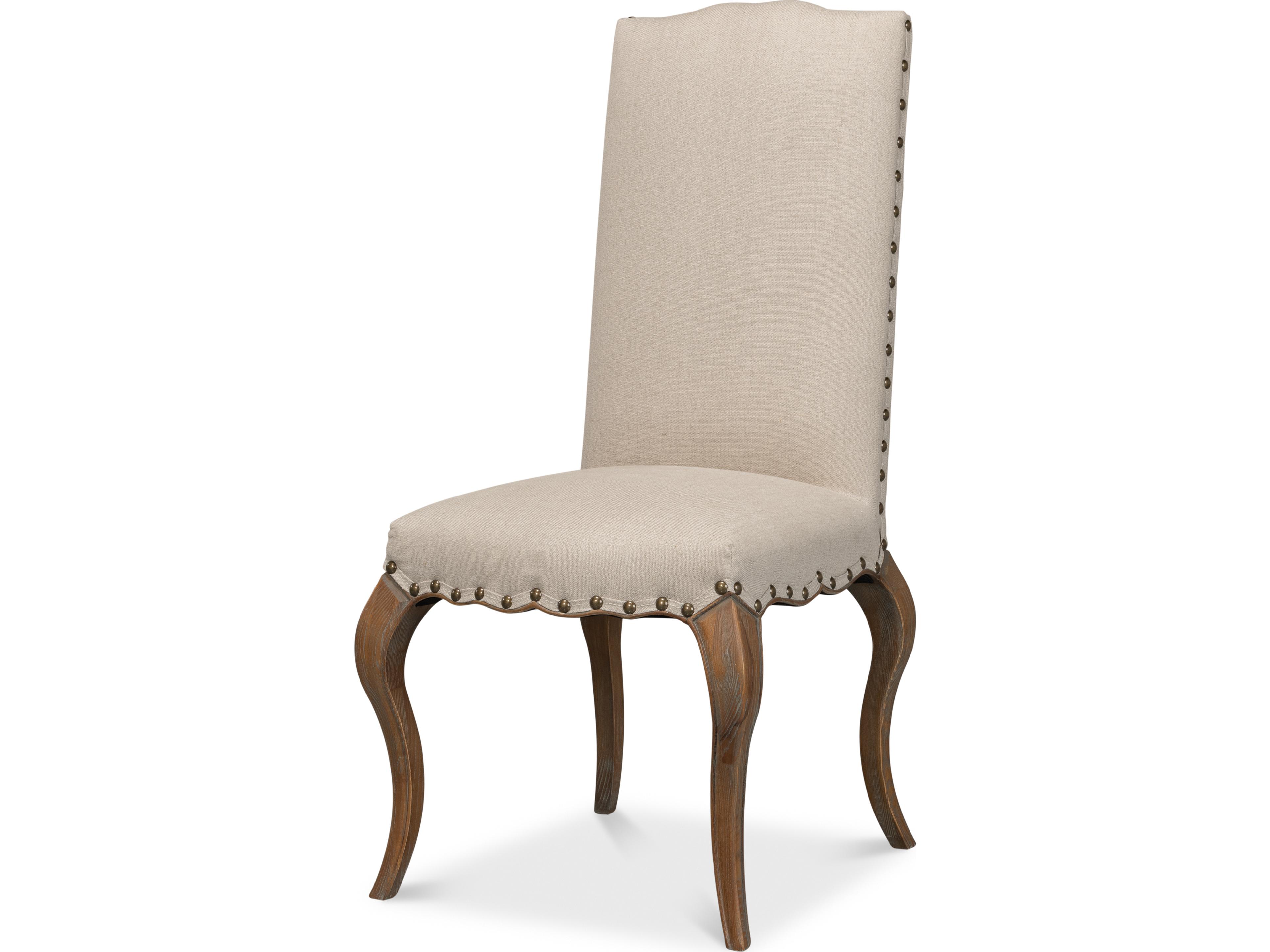 Sarreid Ltd Thorne Side Chair Beige