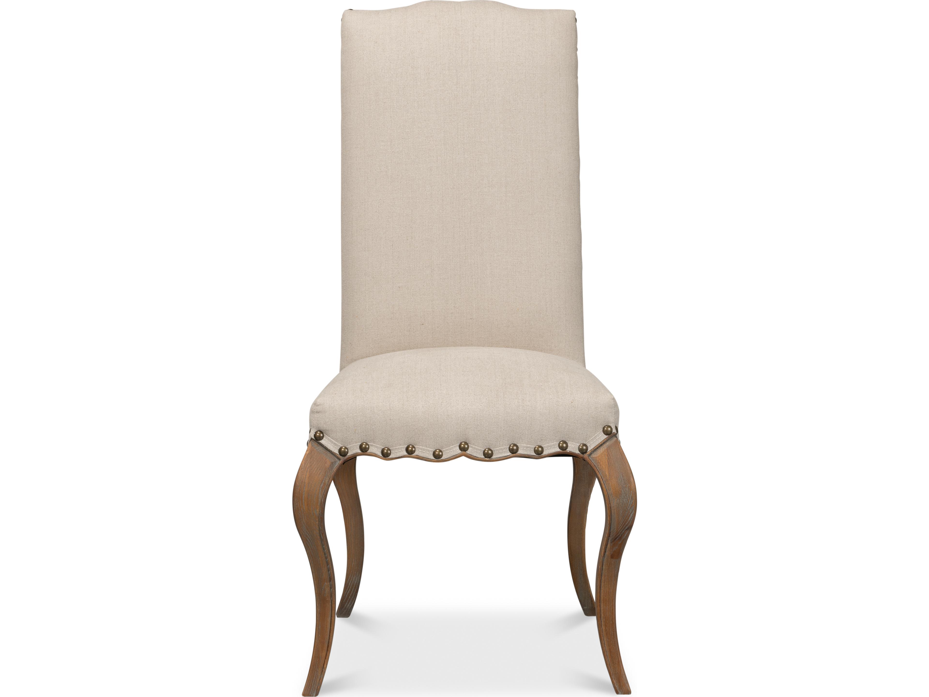 Sarreid Ltd Thorne Side Chair Beige